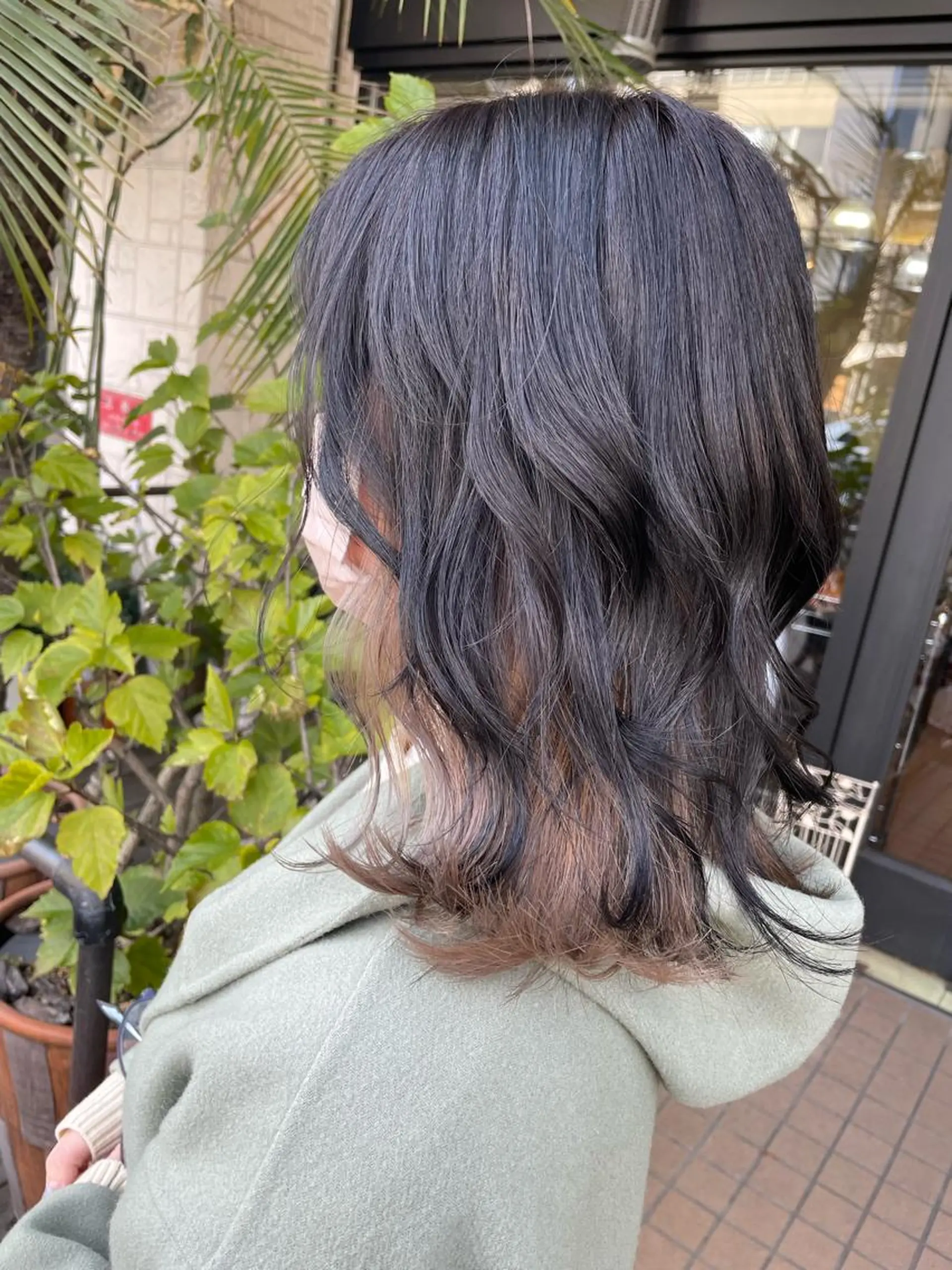 ミディアム カラー カット ヘアカラー トリートメント AKALA HAIR 西宮店 Juriのヘアスタイル