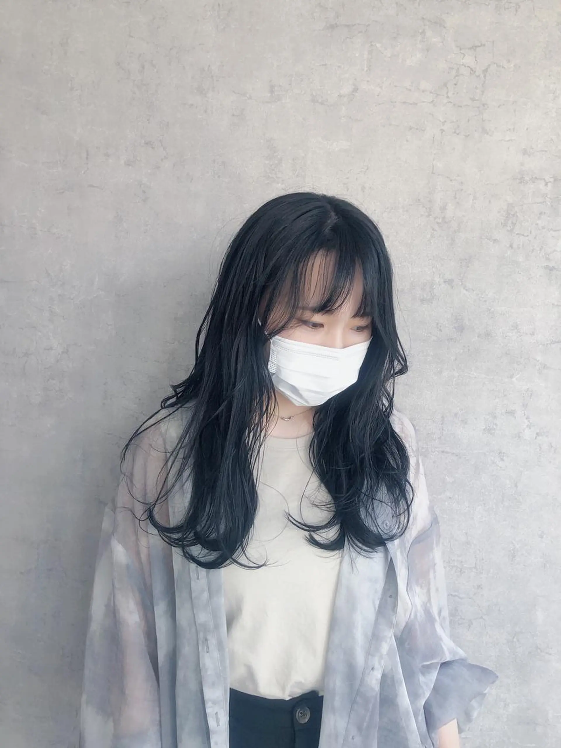 ロング カラー パーマ ヘアアレンジ メンズ キッズ ネイル マツエク・マツパ メンズバレイヤージュ メンズブリーチ メンズハイライト メンズインナーカラー メンズ韓国風 エビスザキレン／メン ズ／心斎橋🌳のヘアスタイル