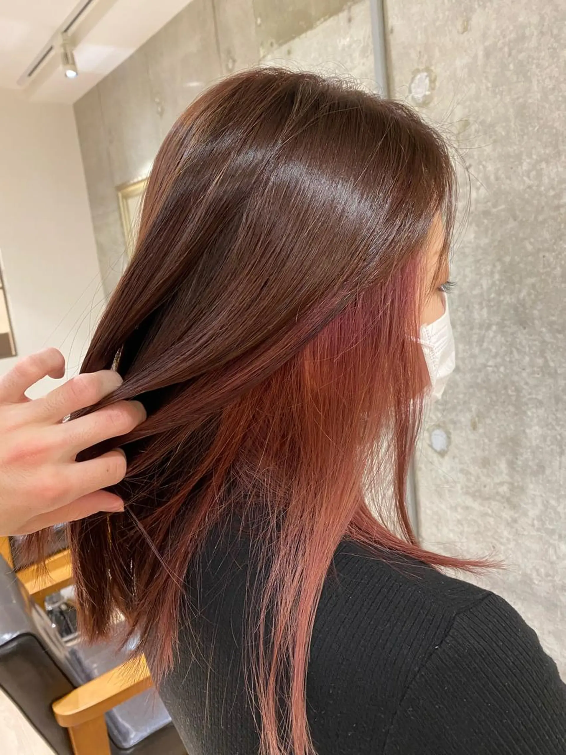 カラー 齋藤 椋哉のヘアスタイル