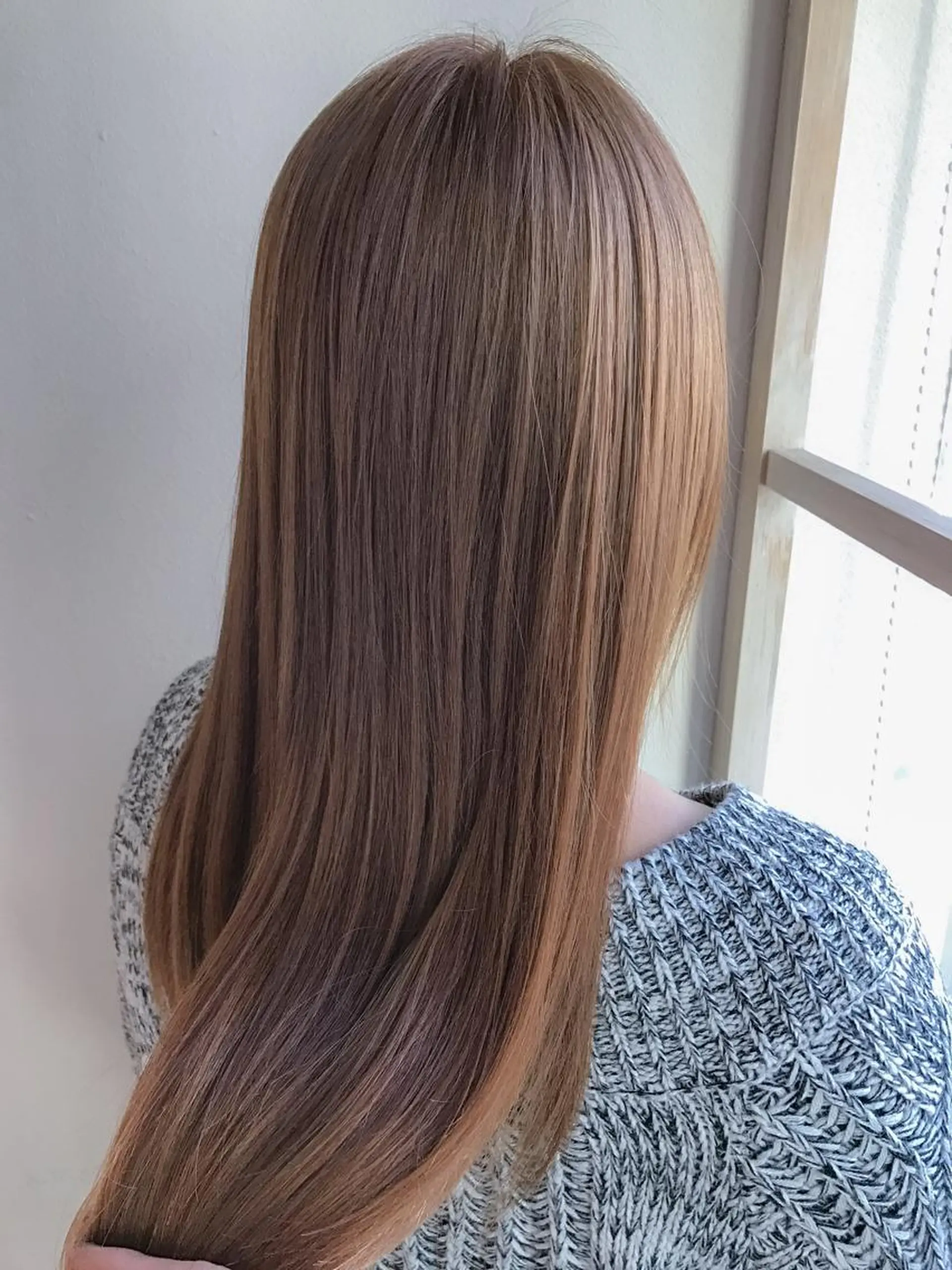 セミロング カラー ブリーチ ダブルカラー 【1日2名様限定】 AFLOAT白川雄副のヘアスタイル