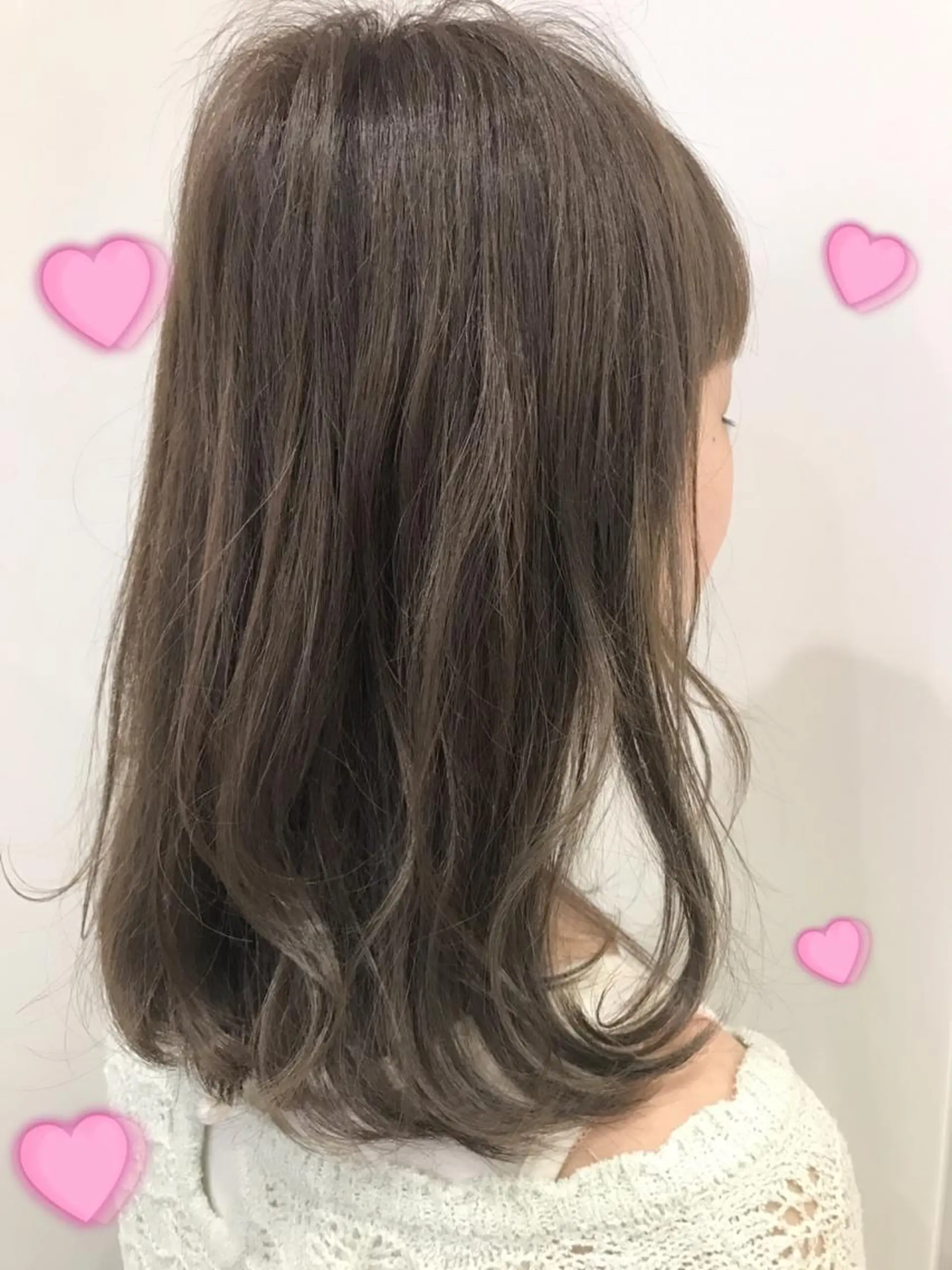 カラー ブリーチ グレージュ ブリーチなしカラー EMANON新宿東口所属・新宿駅近♡個室 ♡関口三都季🌜のヘアスタイル