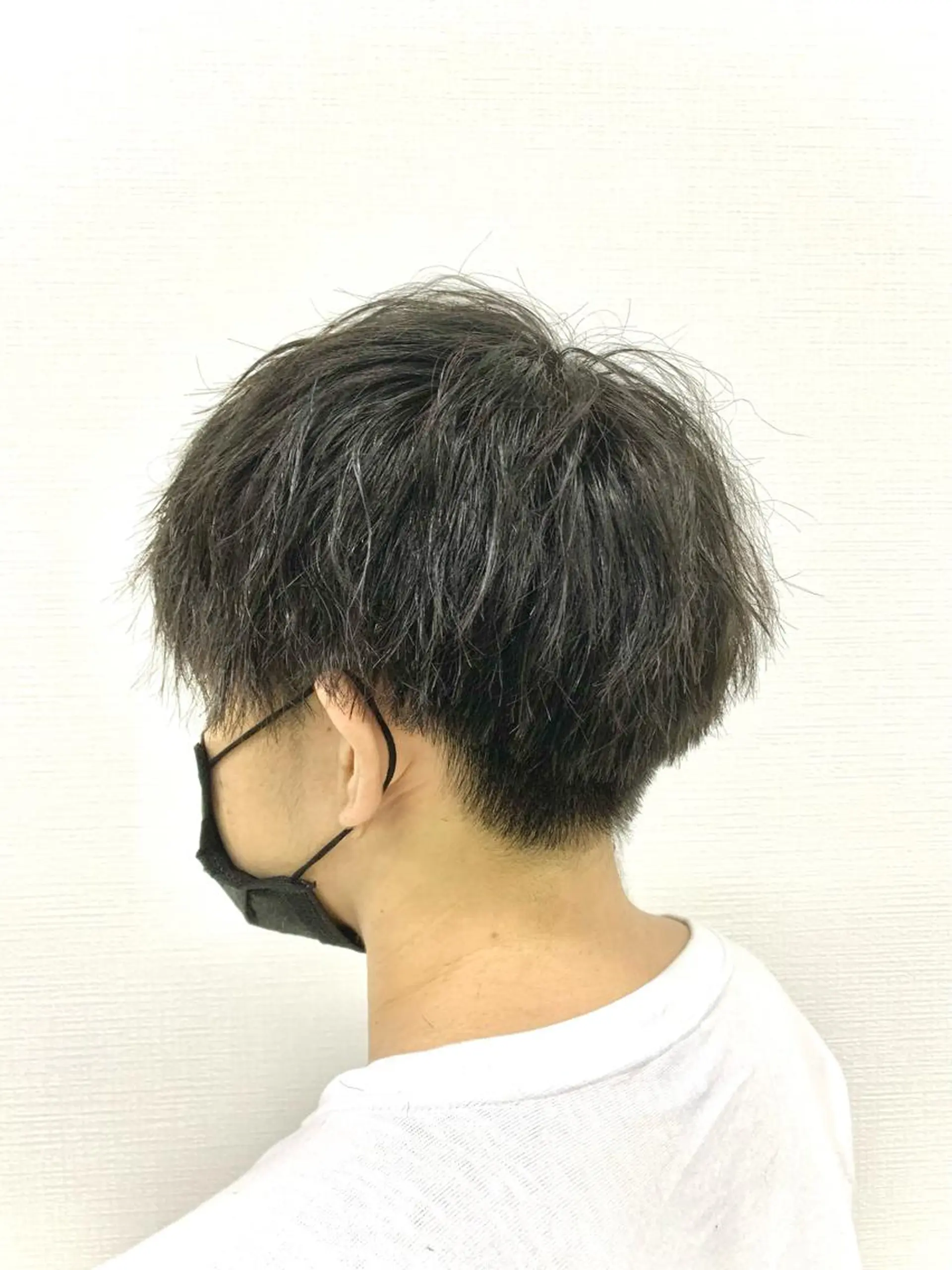 ショート パーマ メンズ カット パーマ ゲーマー美容師 KENTOのヘアスタイル