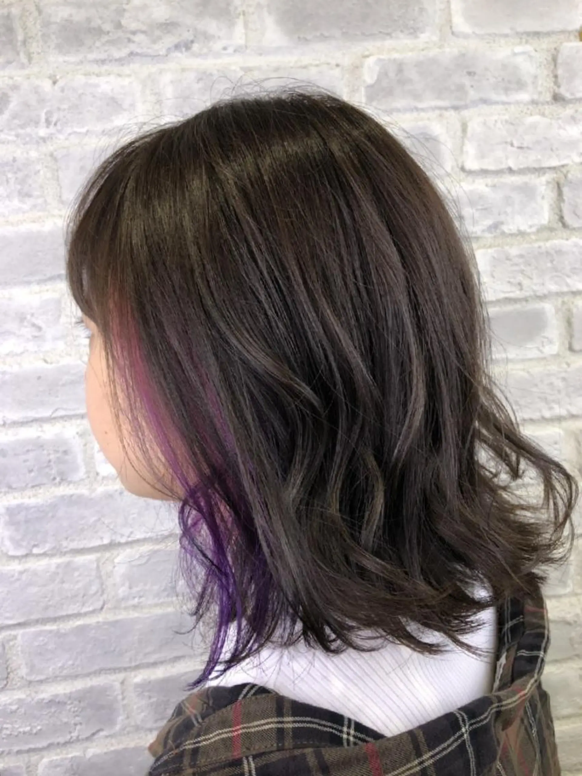 ミディアム カラー 髪質改善/レイヤー Chere狭山のヘアスタイル