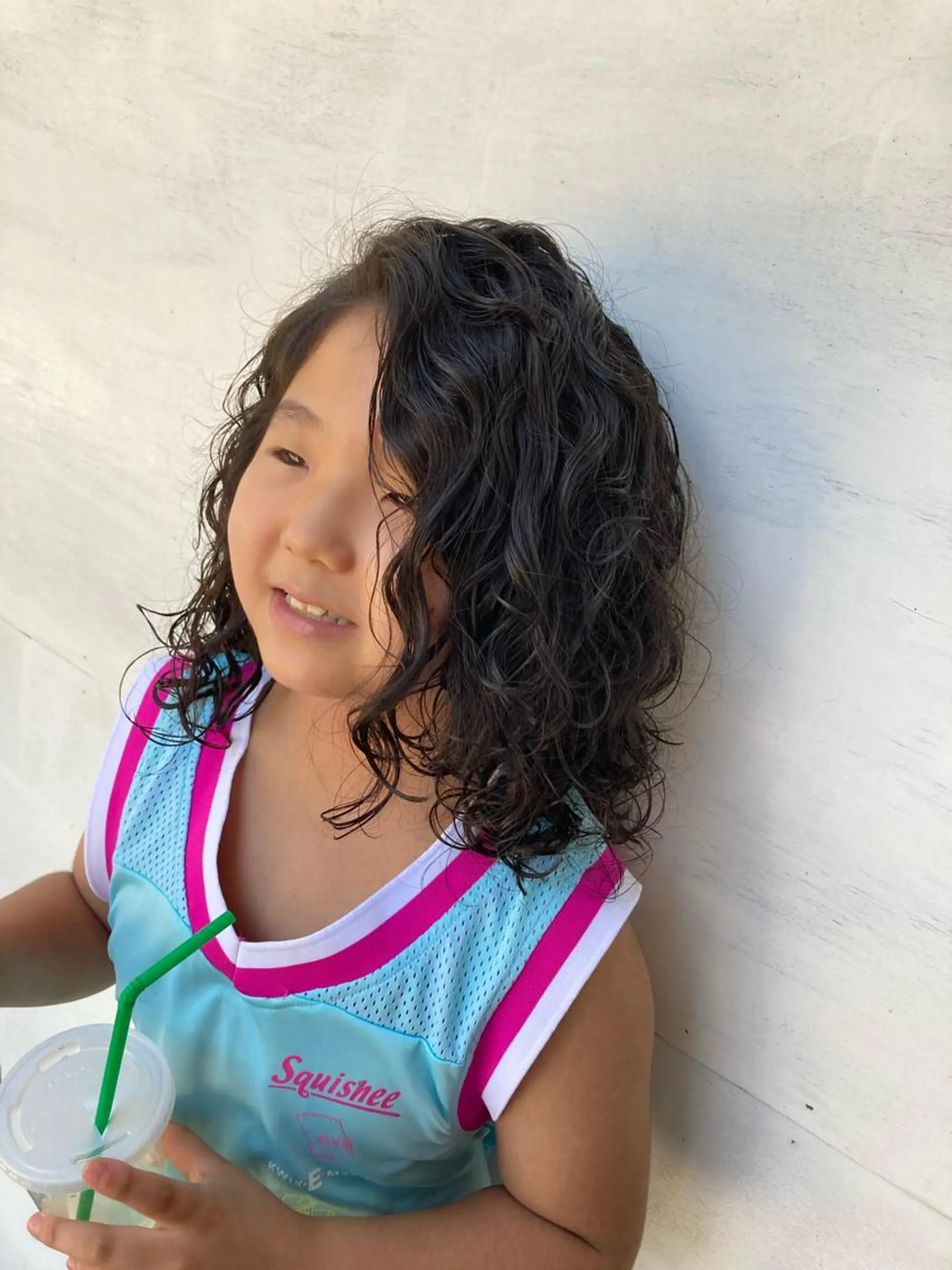 ミディアム パーマ ミディアムパーマ スパイラルパーマ カット パーマ トリートメント SHAFT Ieiriのヘアスタイル