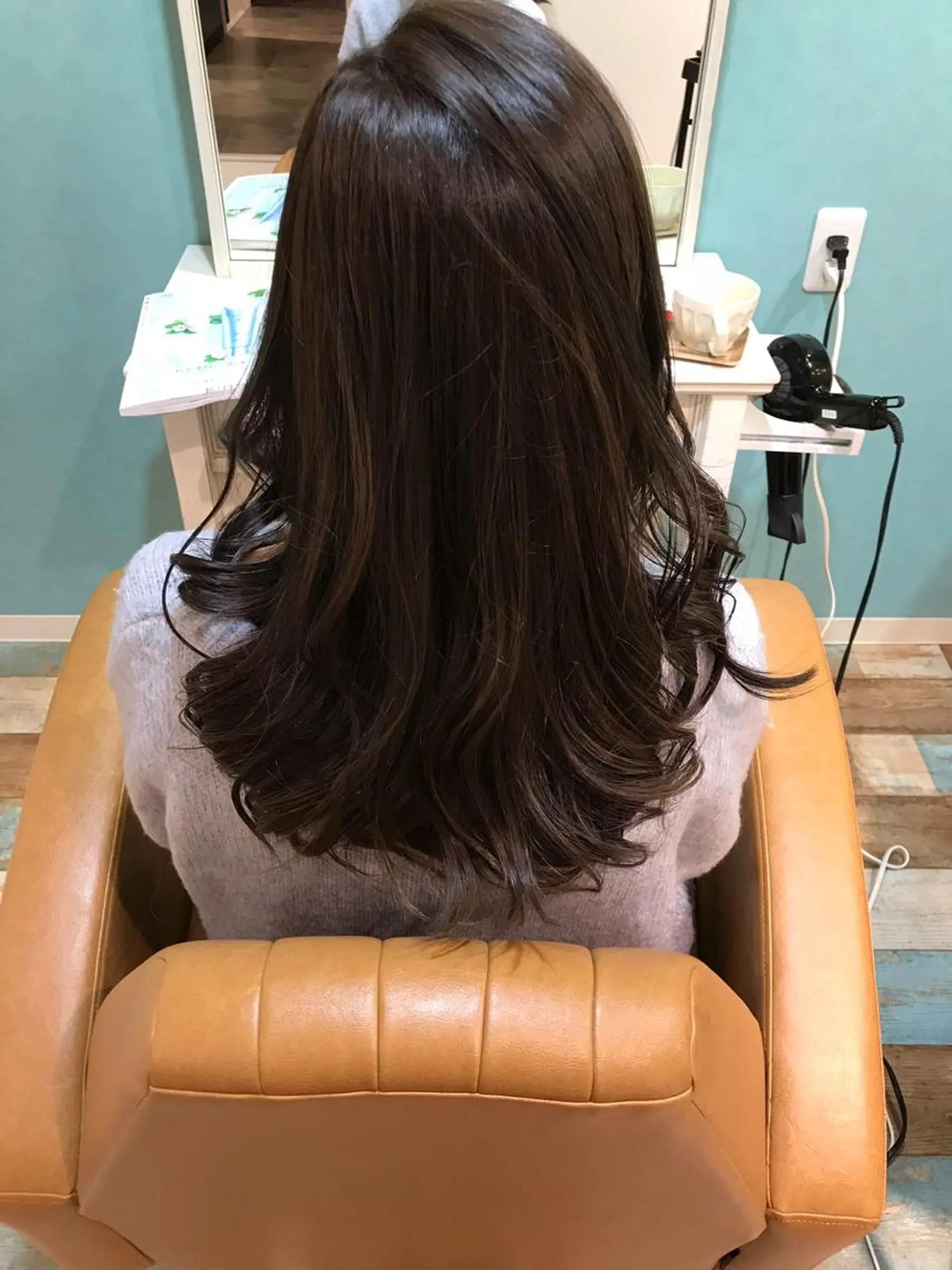 ロング カラー 松井 博徳のヘアスタイル