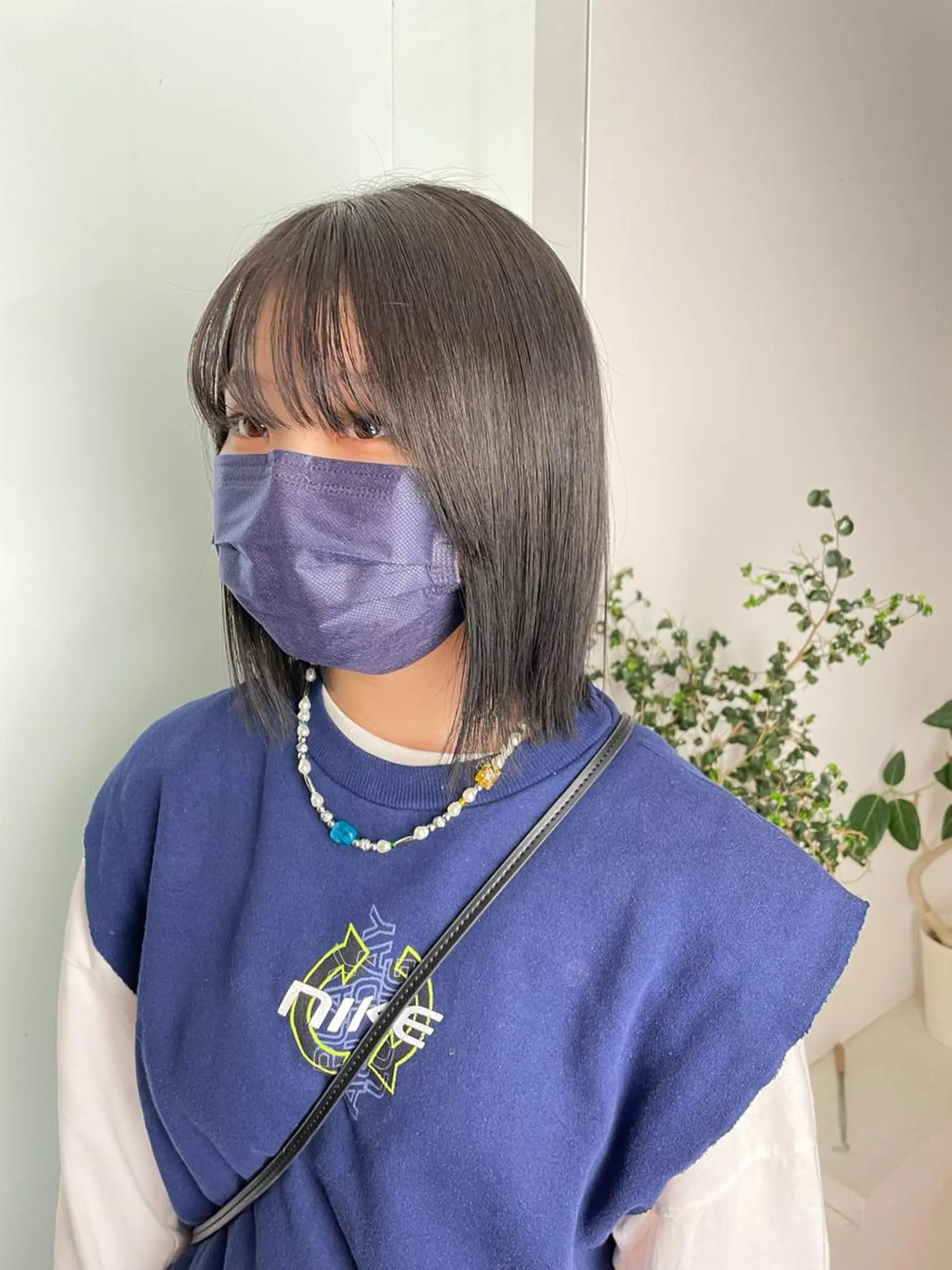 カラー ヘアカラー 🎀ボブ＋ハイトーン シュカ👶🏻のヘアスタイル