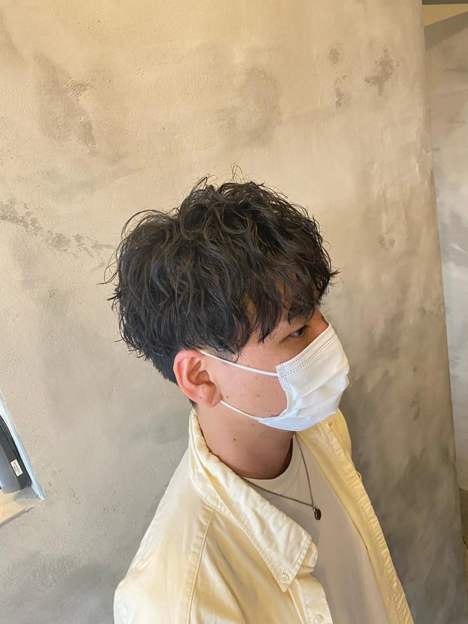パーマ メンズ メンズパーマ ツイストスパイラルパーマ スパイラルパーマ メンズ専門美容師 RIOのヘアスタイル