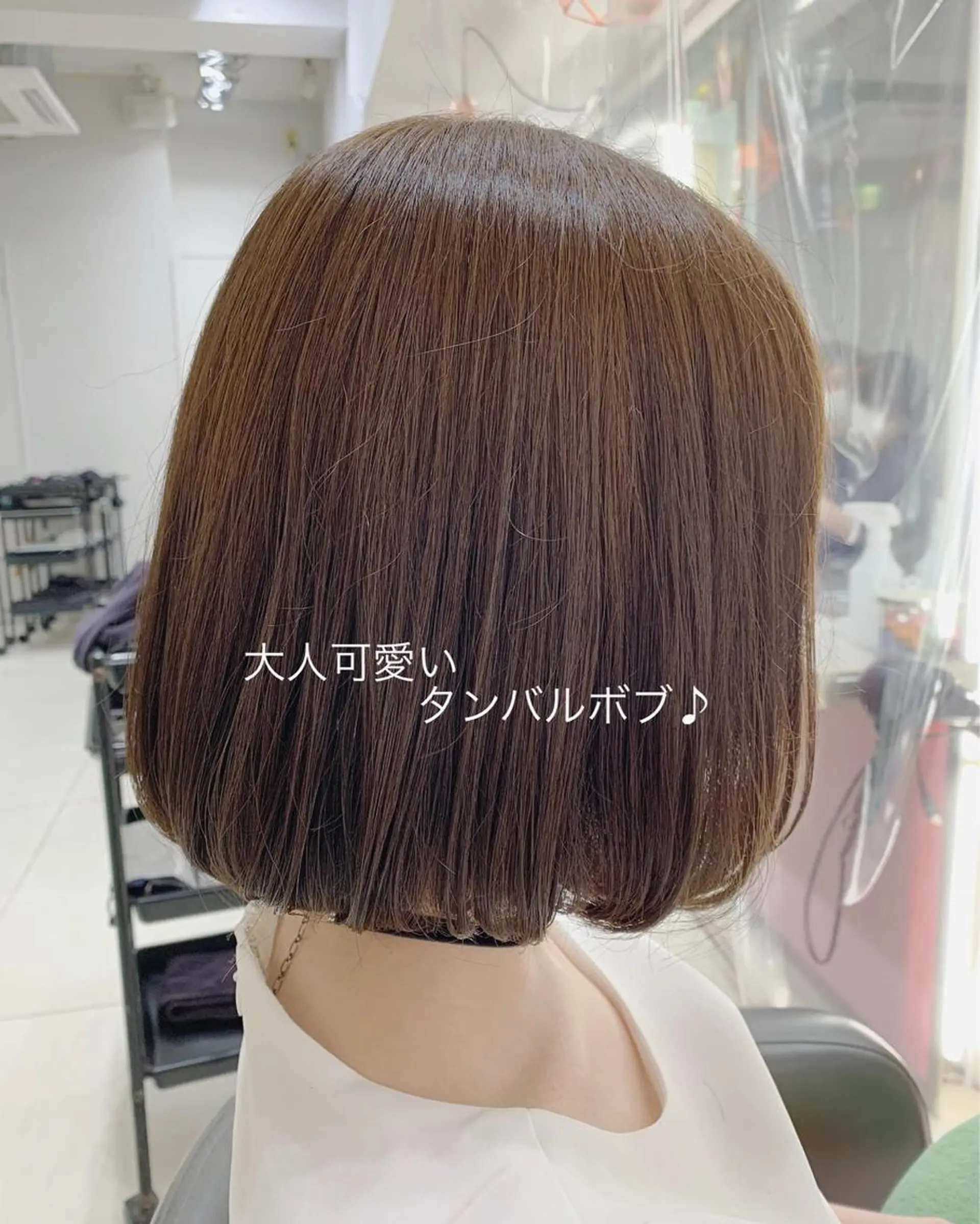 ミディアム 似合わせボブ🫧 丸みショート藤本のヘアスタイル