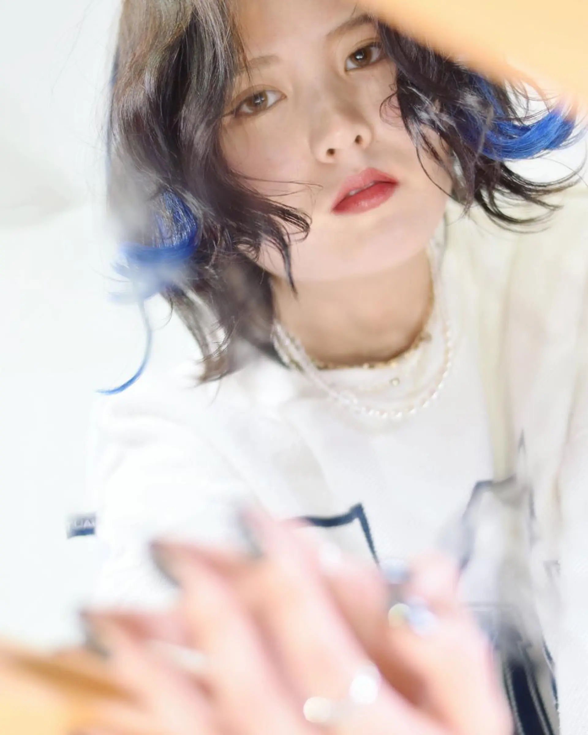 ミディアム エクステ 外ハネヘア カット ヘアカラー トリートメント 石沢 知康のヘアスタイル
