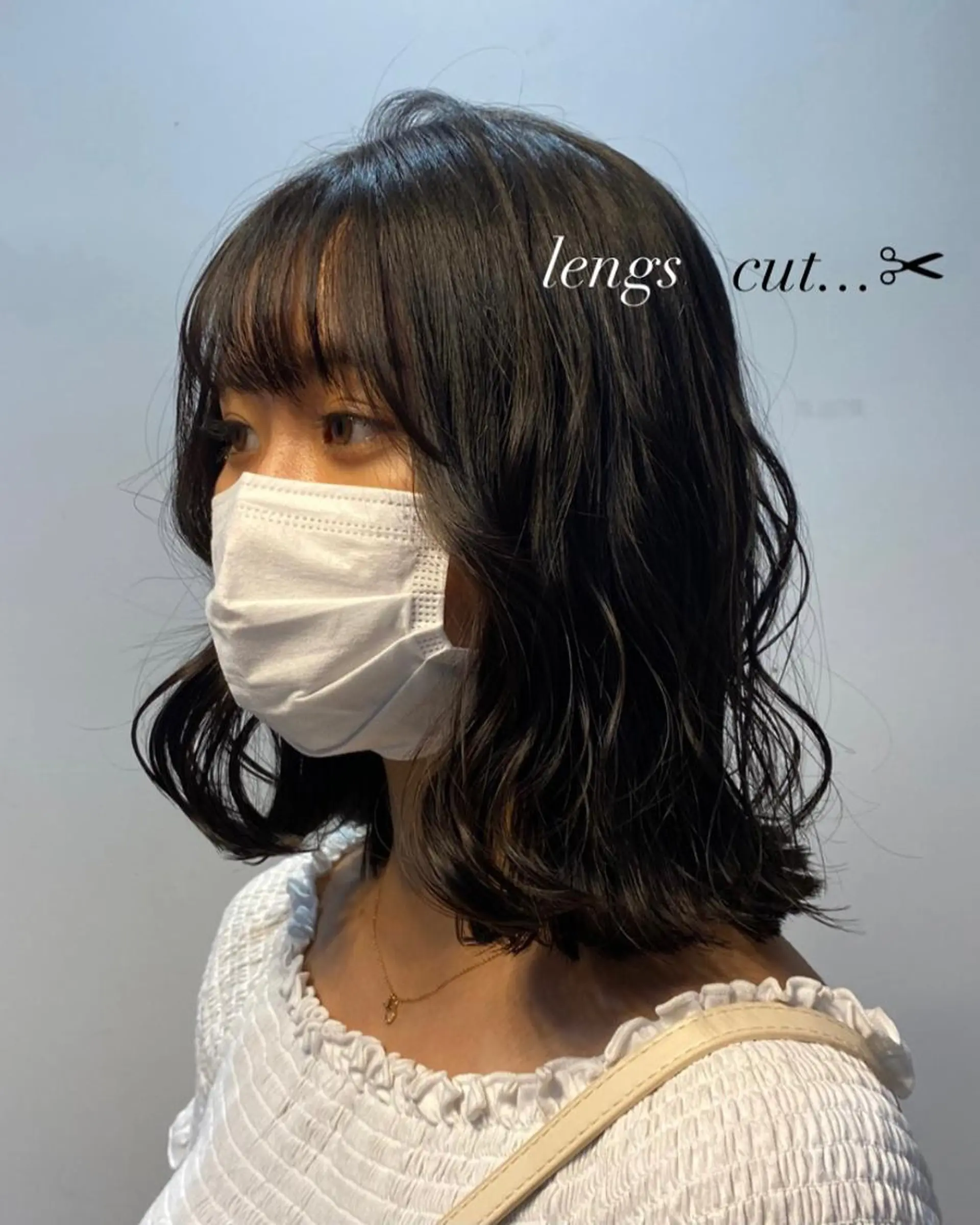 セミロング ∴Sanae. ∴ トータルビューティーのマツエク・マツパデザイン