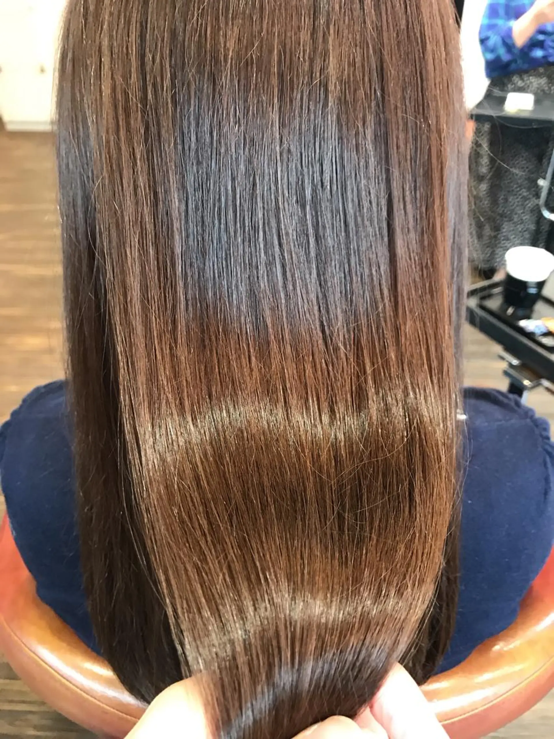 ロング カラー 髪質改善 ヘアカラー トリートメント 縮毛矯正/ 髪質改善 /ショート　圍　崇行のヘアスタイル