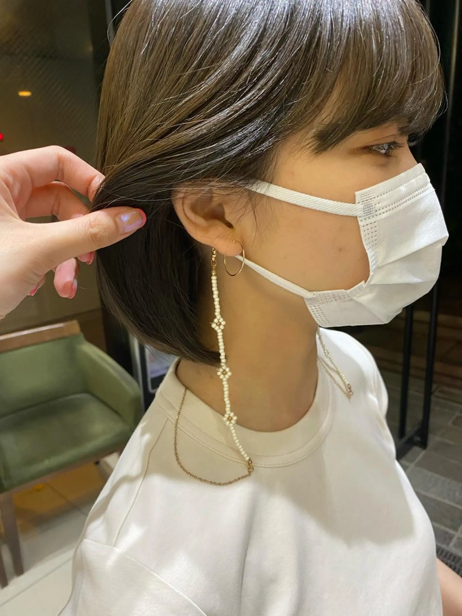 ショート カラー 🎗️【ヘアセット 美眉】吉川玲🎗️のヘアスタイル