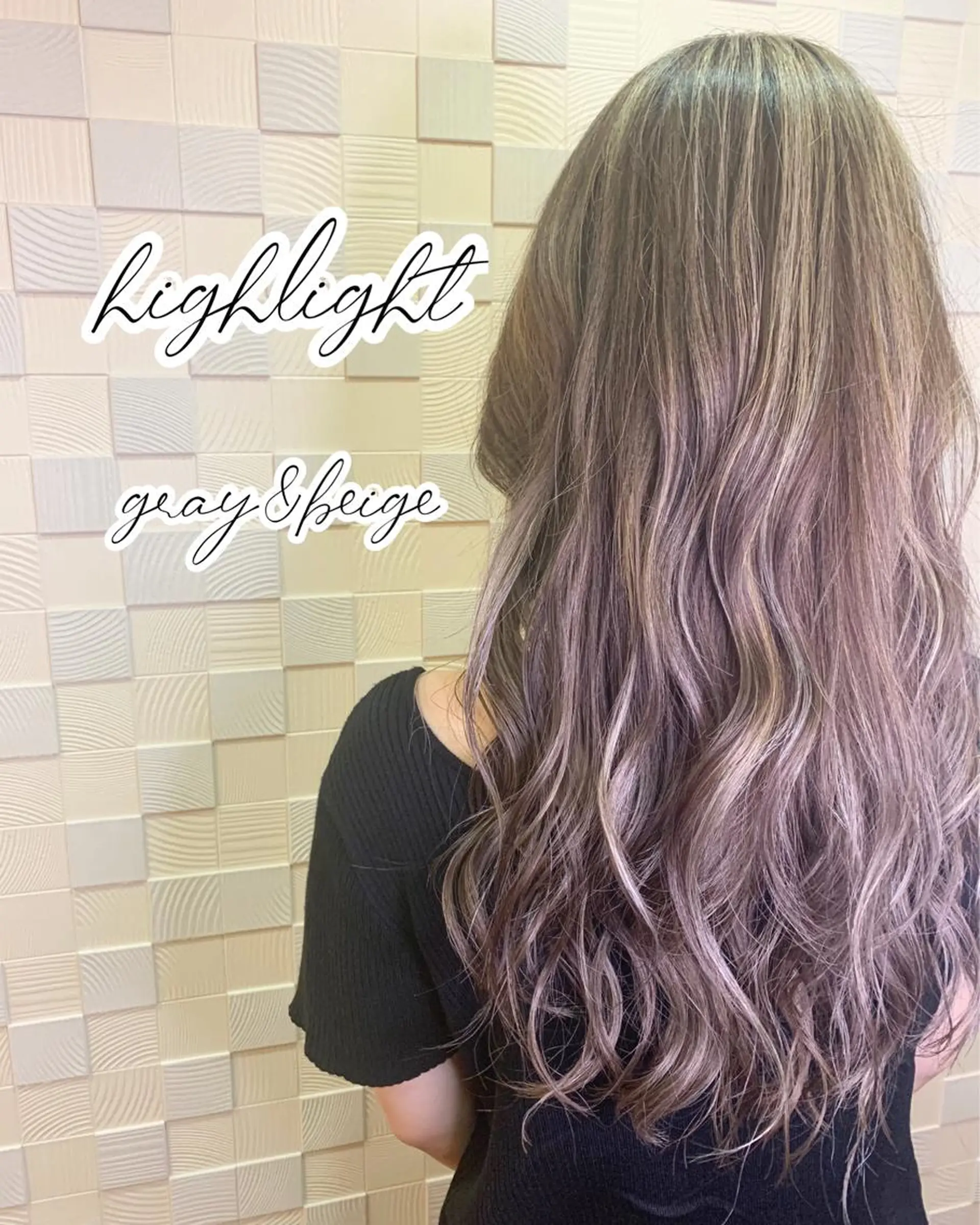 ロング ヘアカラー 副店長　山本 竜司のヘアスタイル