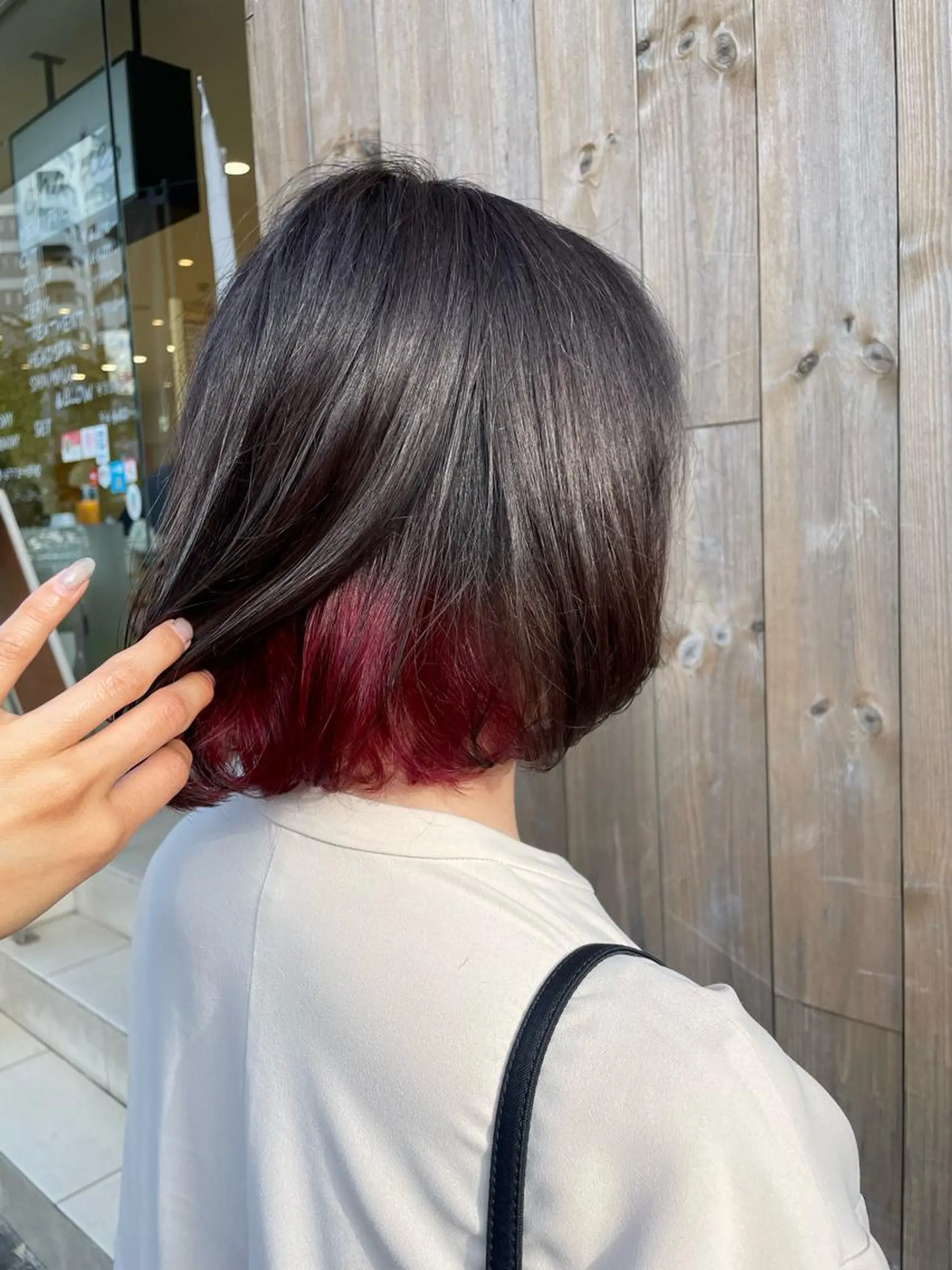 ショート カラー インナーカラー ヘアカラー 🌷 カナサ🌷のヘアスタイル