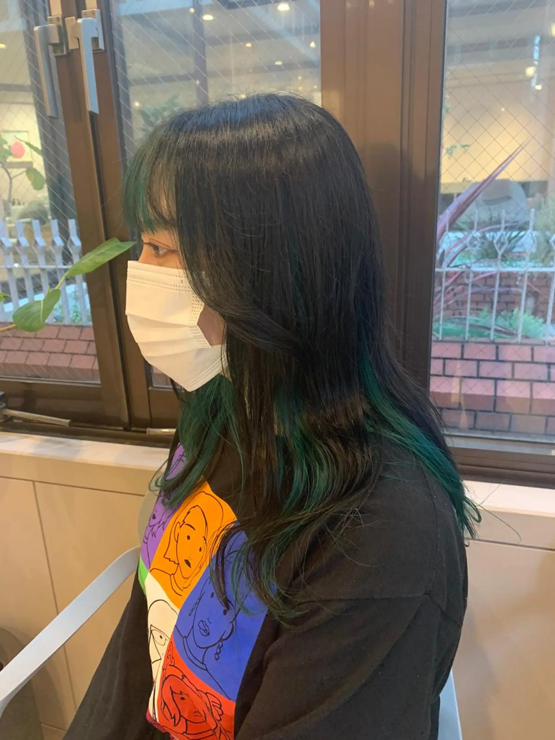 カラー インナーカラー rio .のヘアスタイル