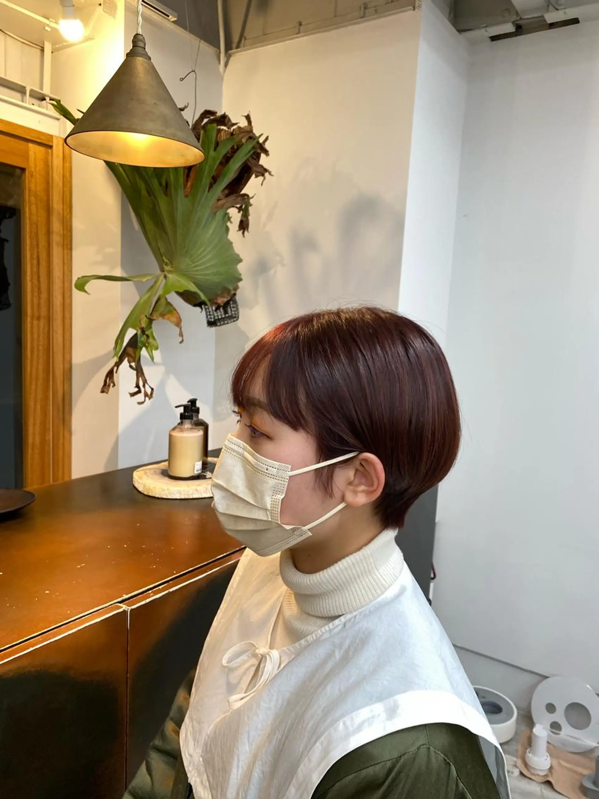 ショート カラー うる艶ヘア♡韓国好き 透明感　shotaのヘアスタイル