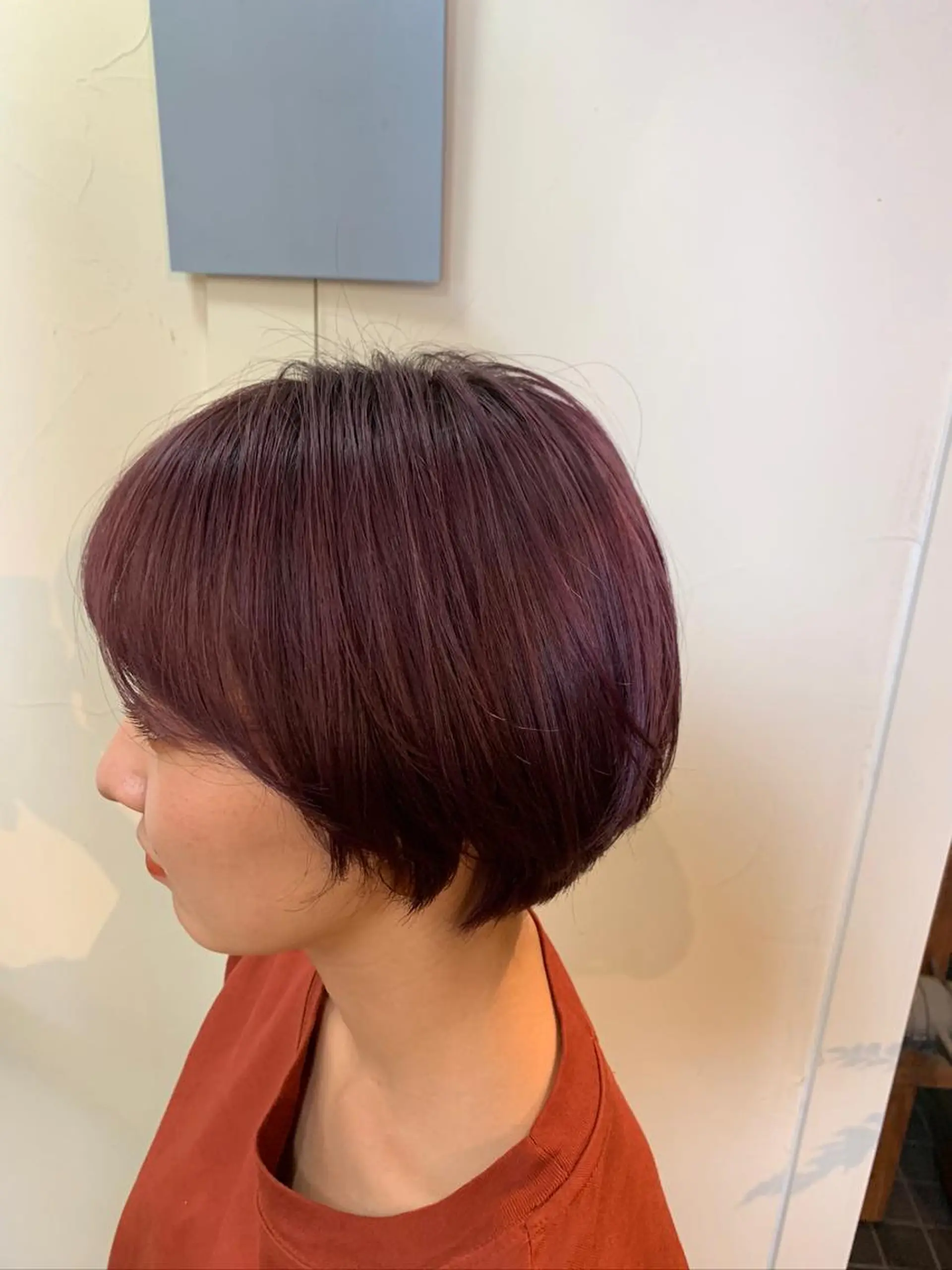 ショート カラー つくばUtooe's 副店長　寺沢颯のヘアスタイル