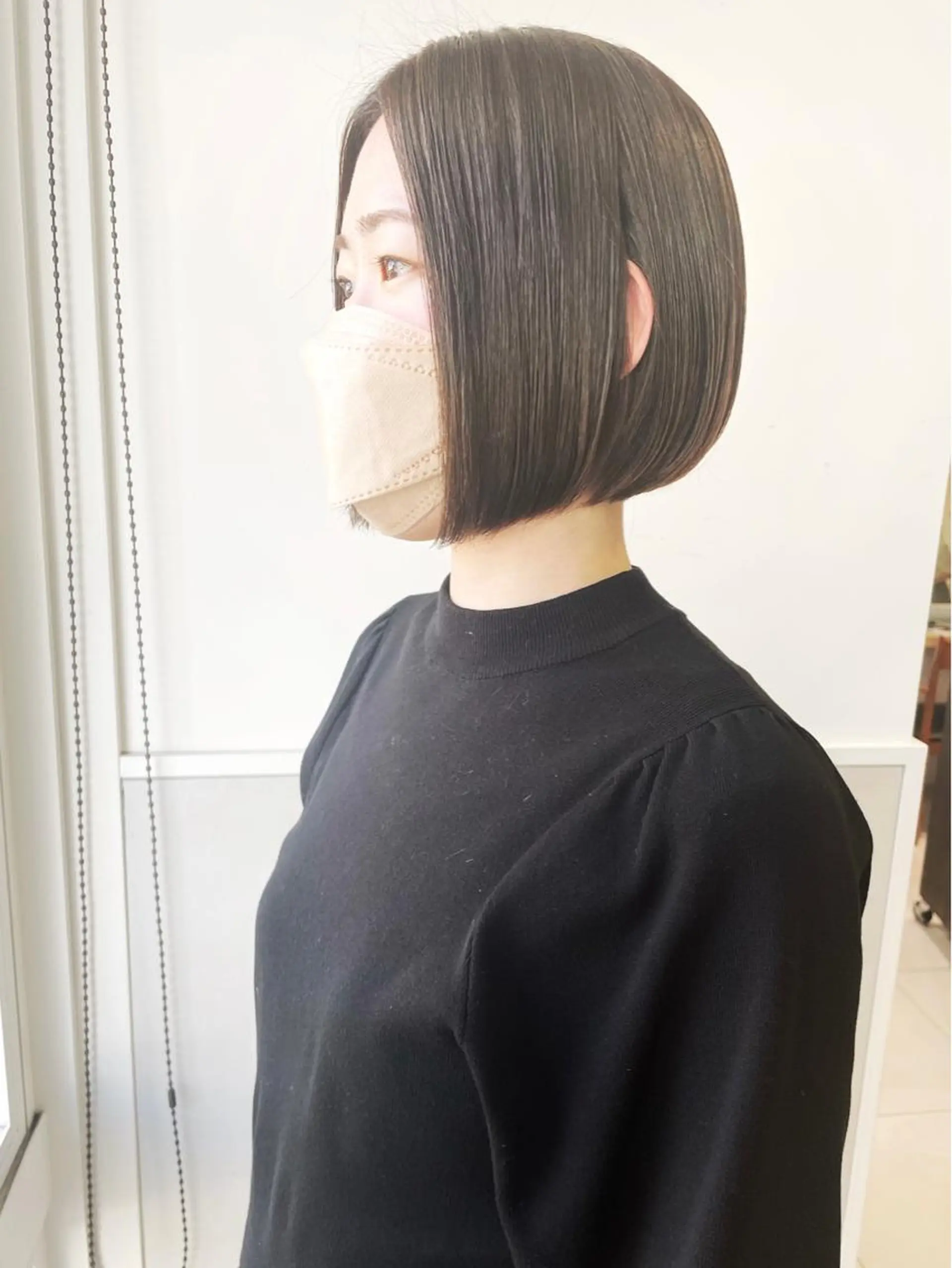 ショート カラー ボブ 齋藤 咲のヘアスタイル