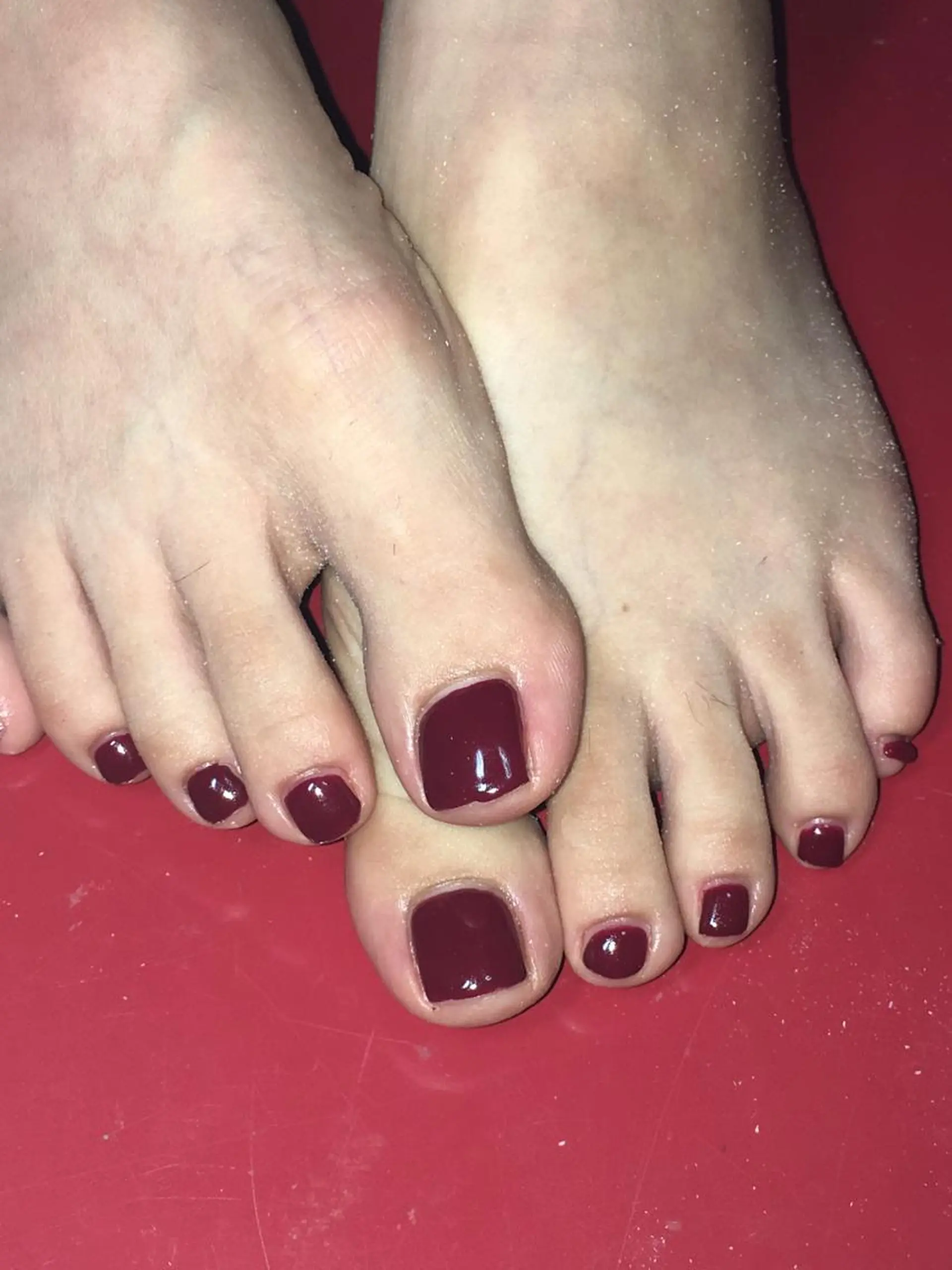 ネイル ボルドー ハンドネイル フットネイル miwa ミワのネイルデザイン
