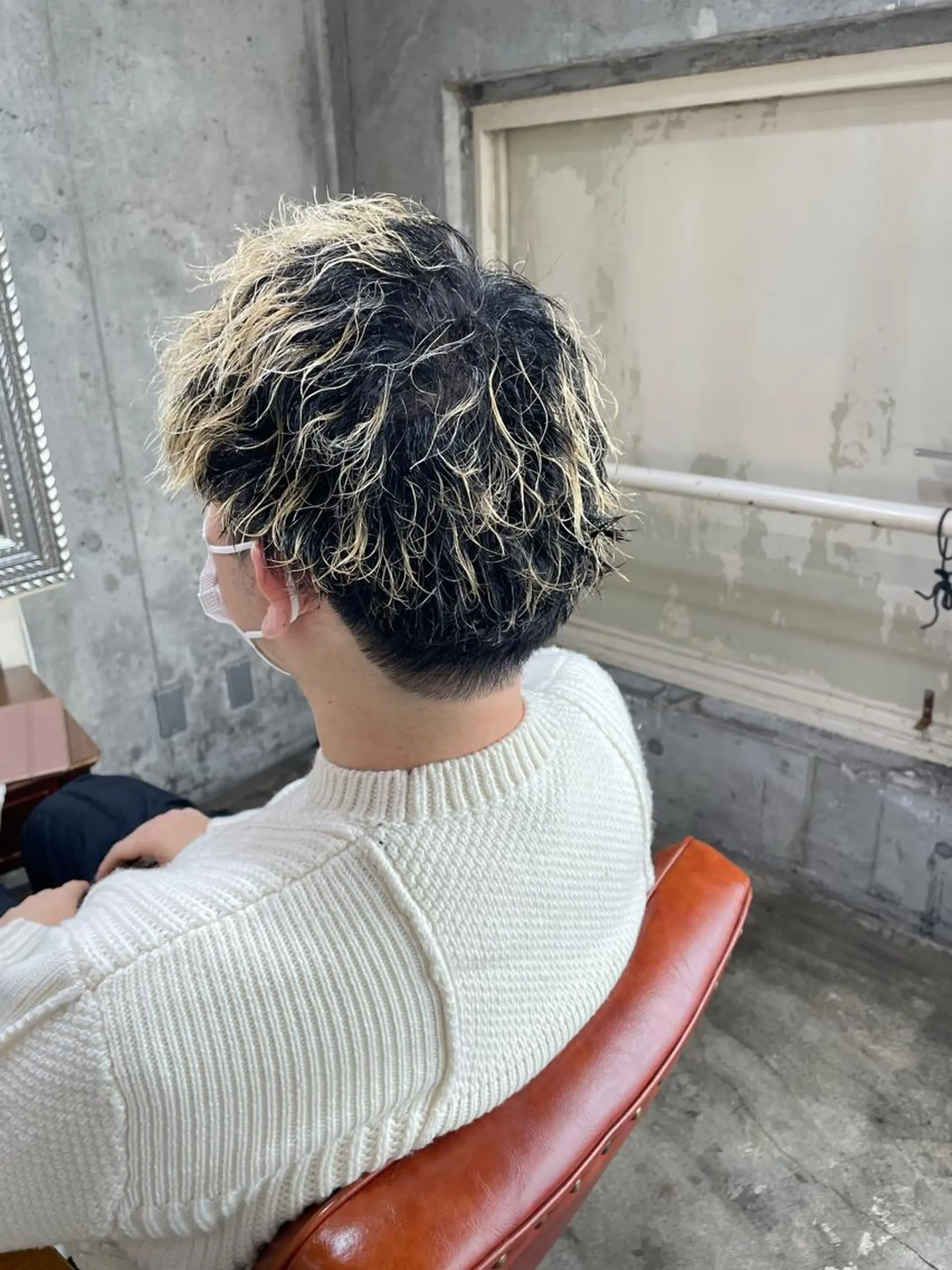 ショート 🔥コテ巻き風 ボブパーマ🔥のヘアスタイル