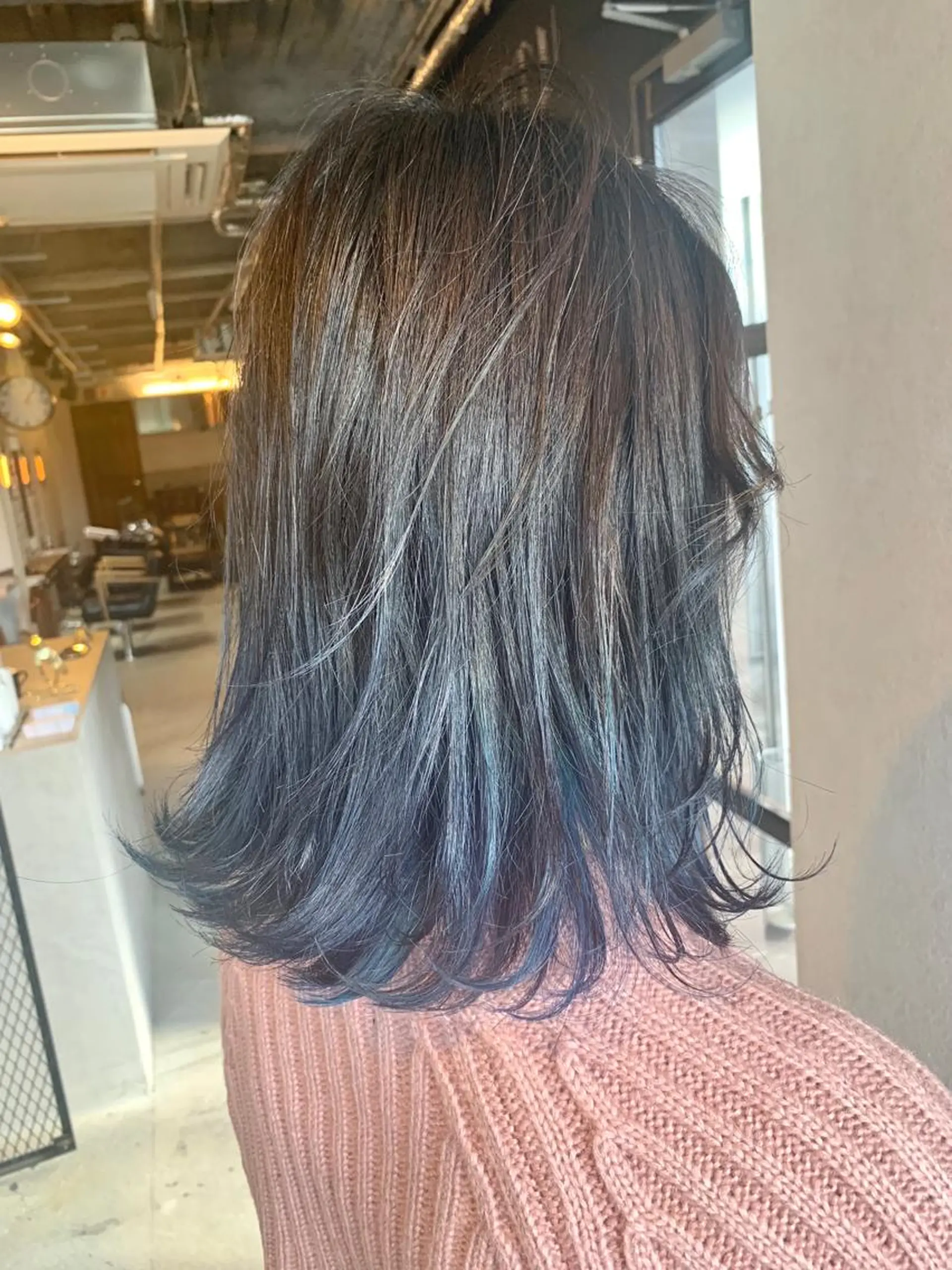 ミディアム カラー メンズヘア/レイヤー /ボブ山内春輝のヘアスタイル