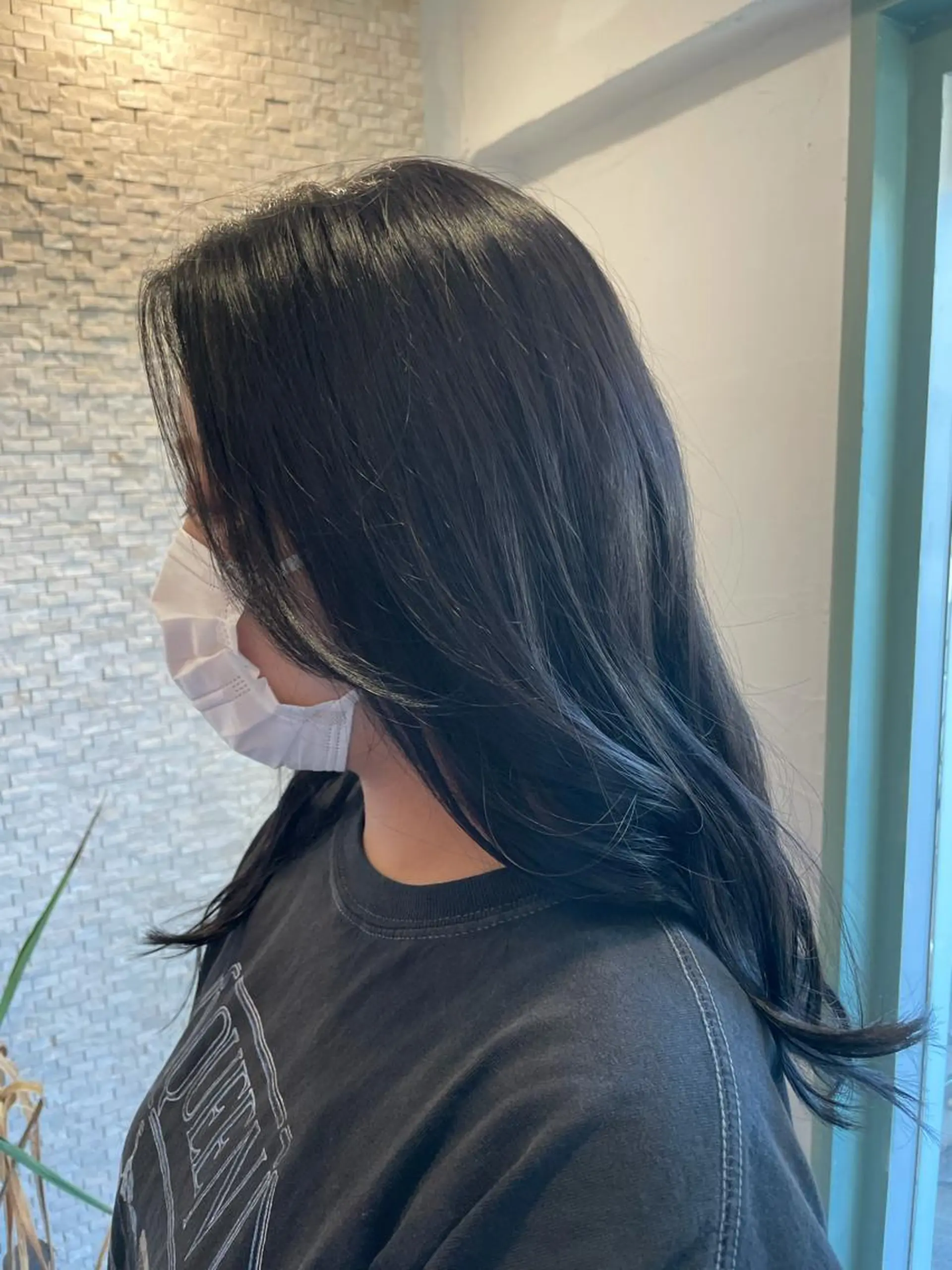 セミロング 顔周りカット カット ショート/韓国ヘア Moto✂︎のヘアスタイル