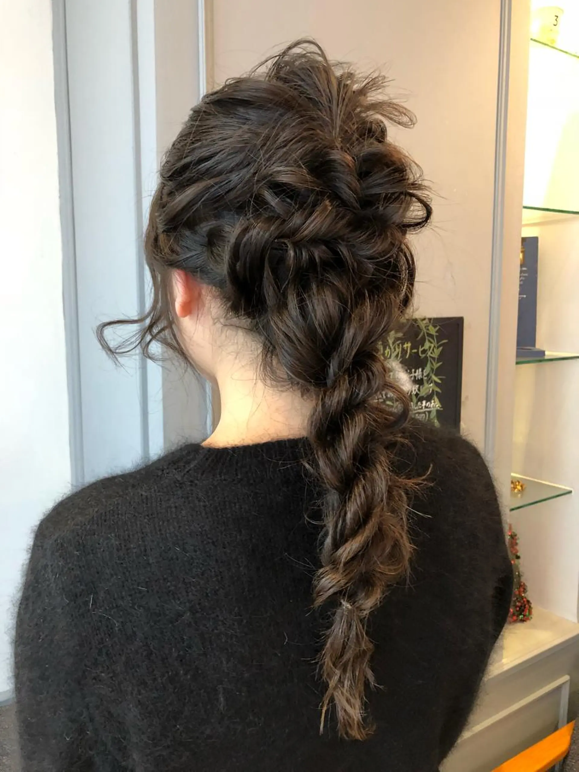 ロング カラー ヘアアレンジ レイヤーカット✂️ 横浜No1♡下鳥翔子のヘアスタイル