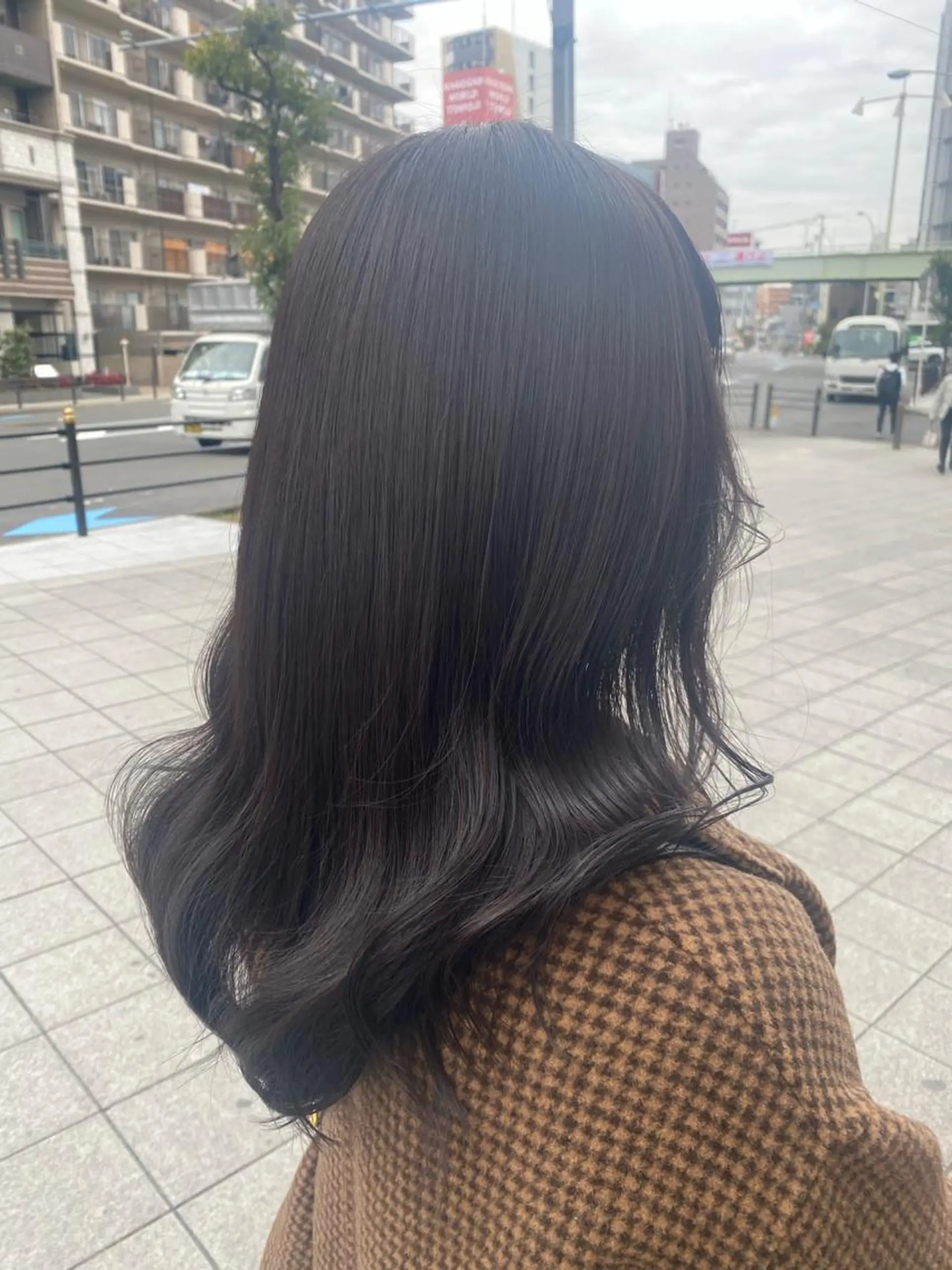 セミロング 髪質改善 大内翔太のヘアスタイル