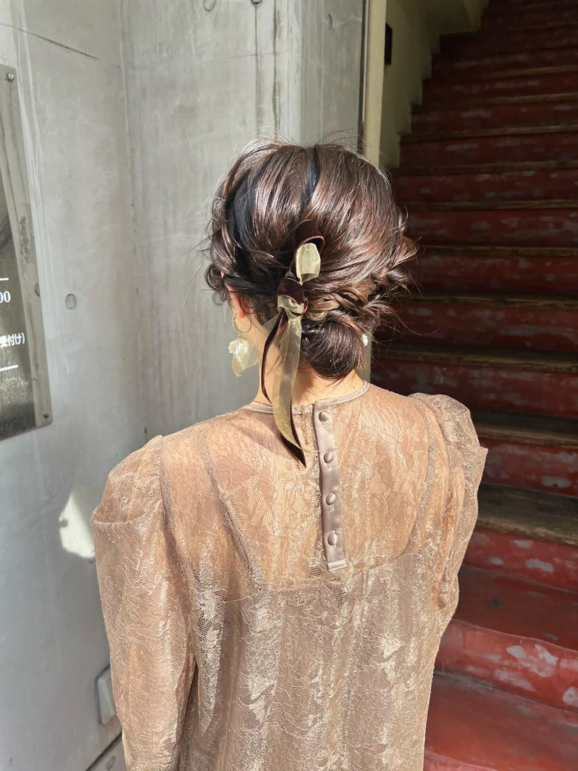 ミディアム カラー ヘアアレンジ 「sumi」 AMIのヘアスタイル