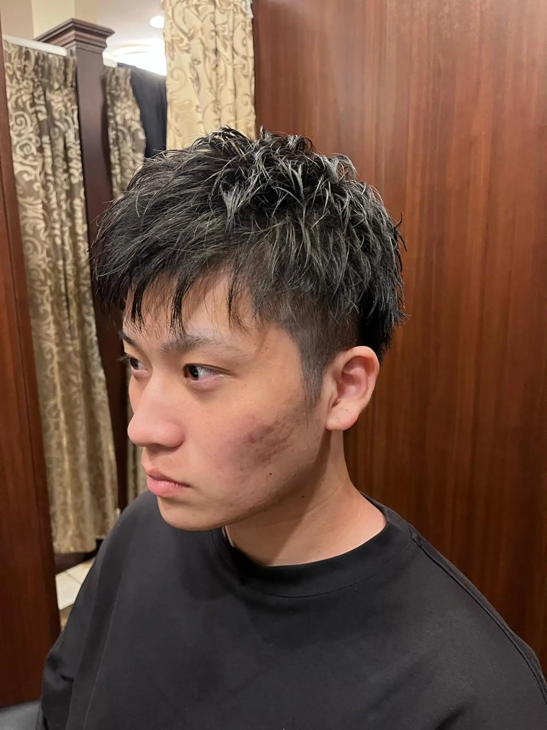 ショート メンズ 渡邉 真生のヘアスタイル