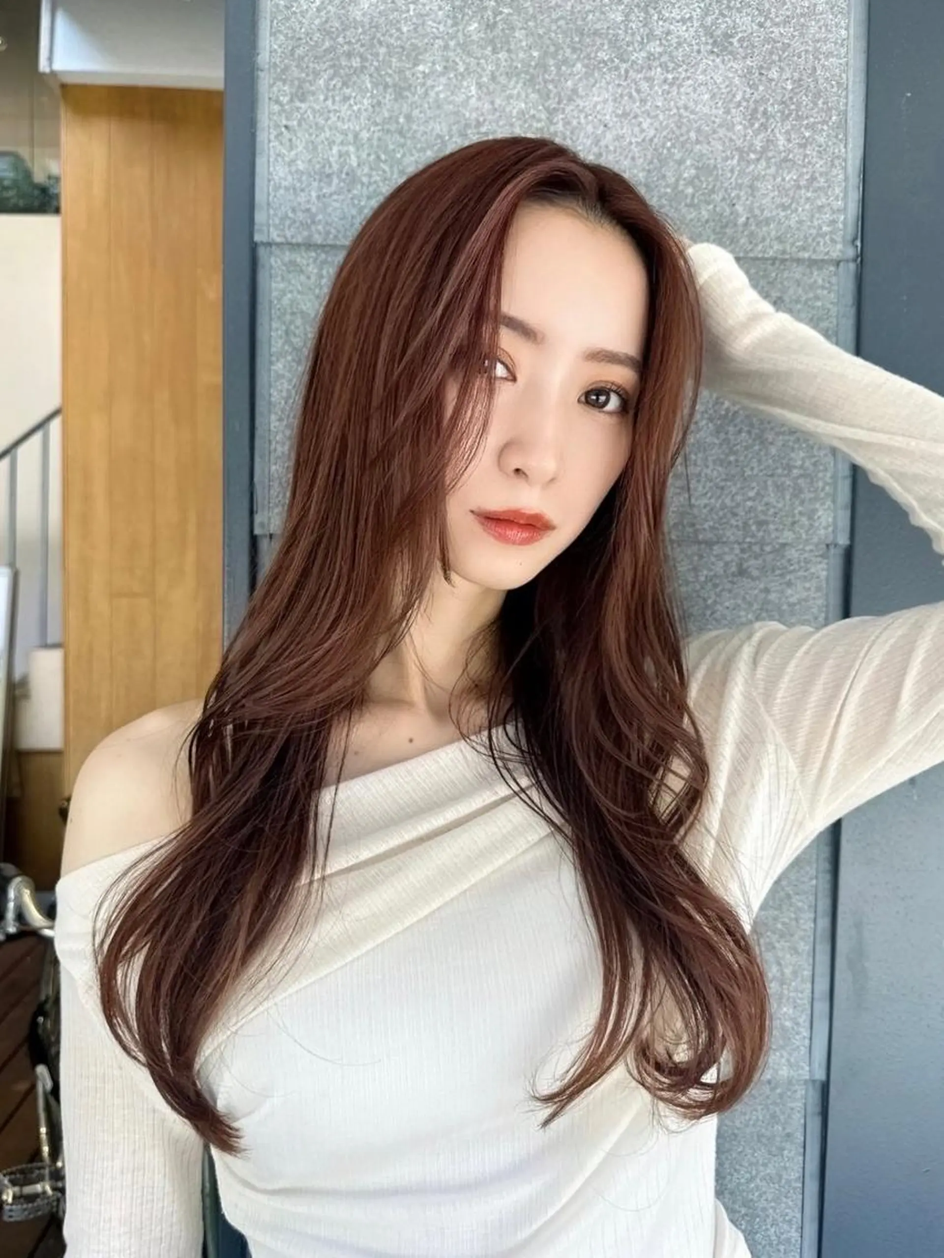 ロング カラー カット ヘアカラー 縮毛矯正 ✨髪質改善特化✨ Grand Linkのヘアスタイル