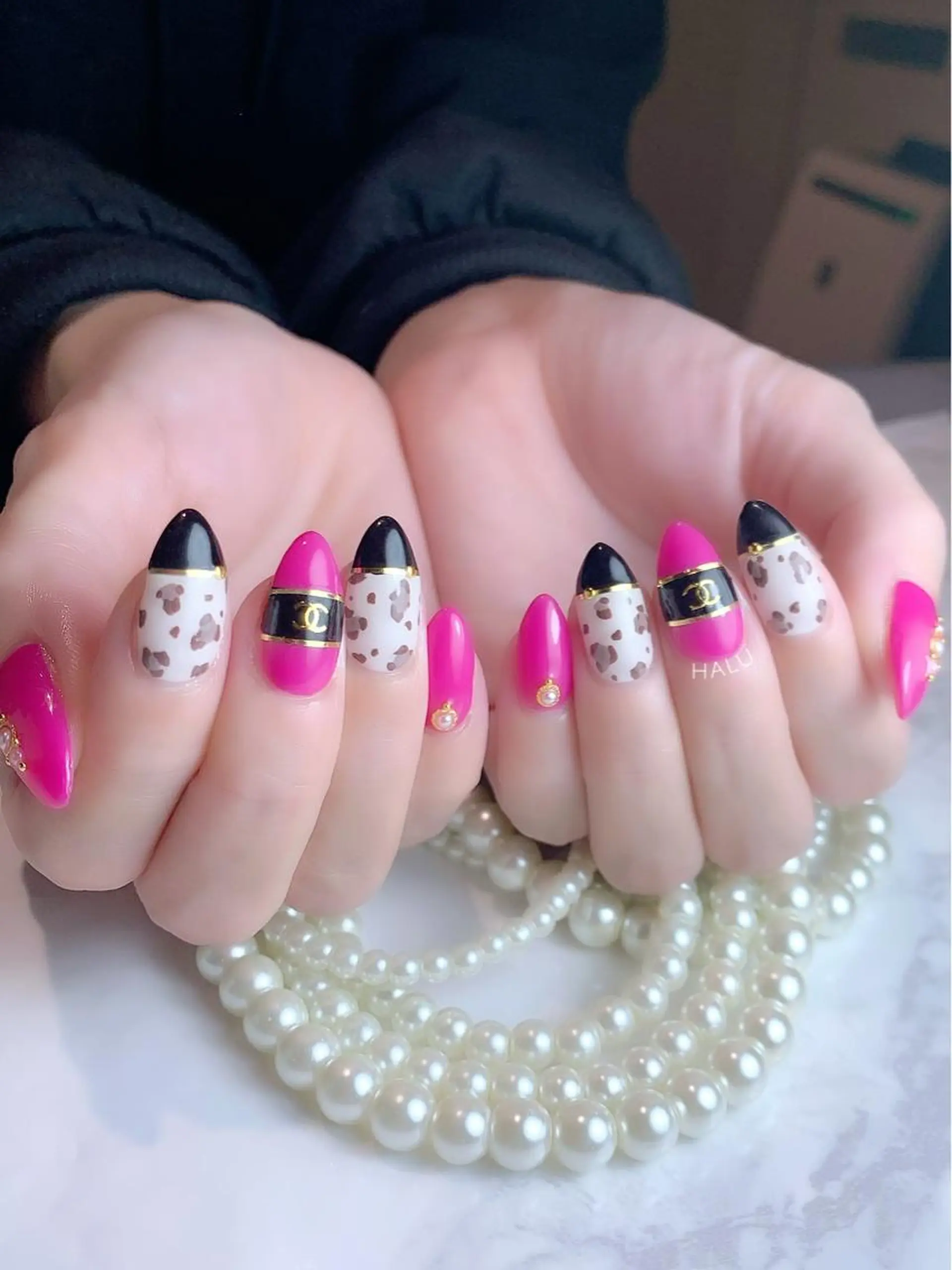 ネイル ピンク HALU ハルのネイルデザイン