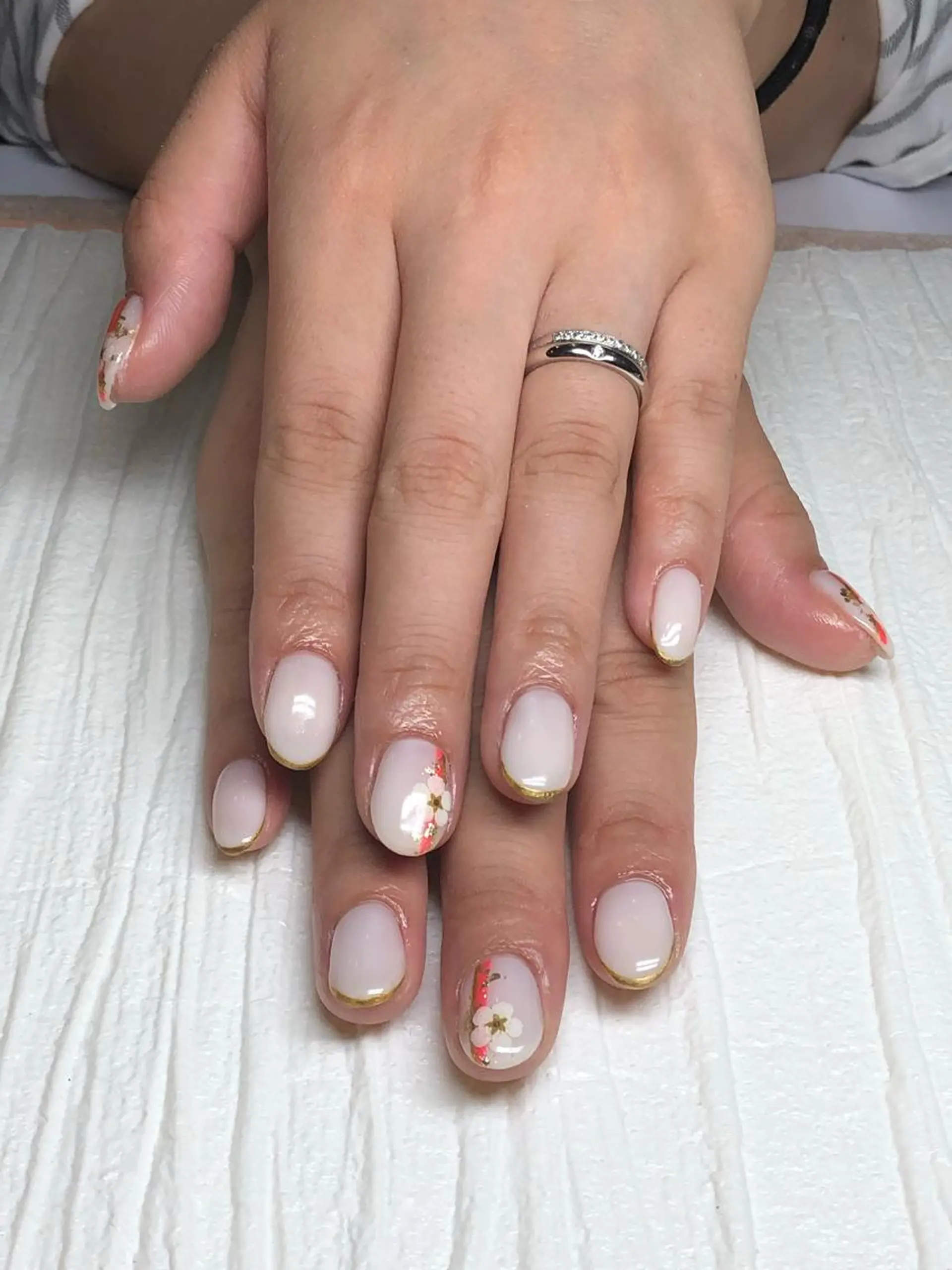 ショート ネイル 🦋Kiyomi. 🦋のネイルデザイン