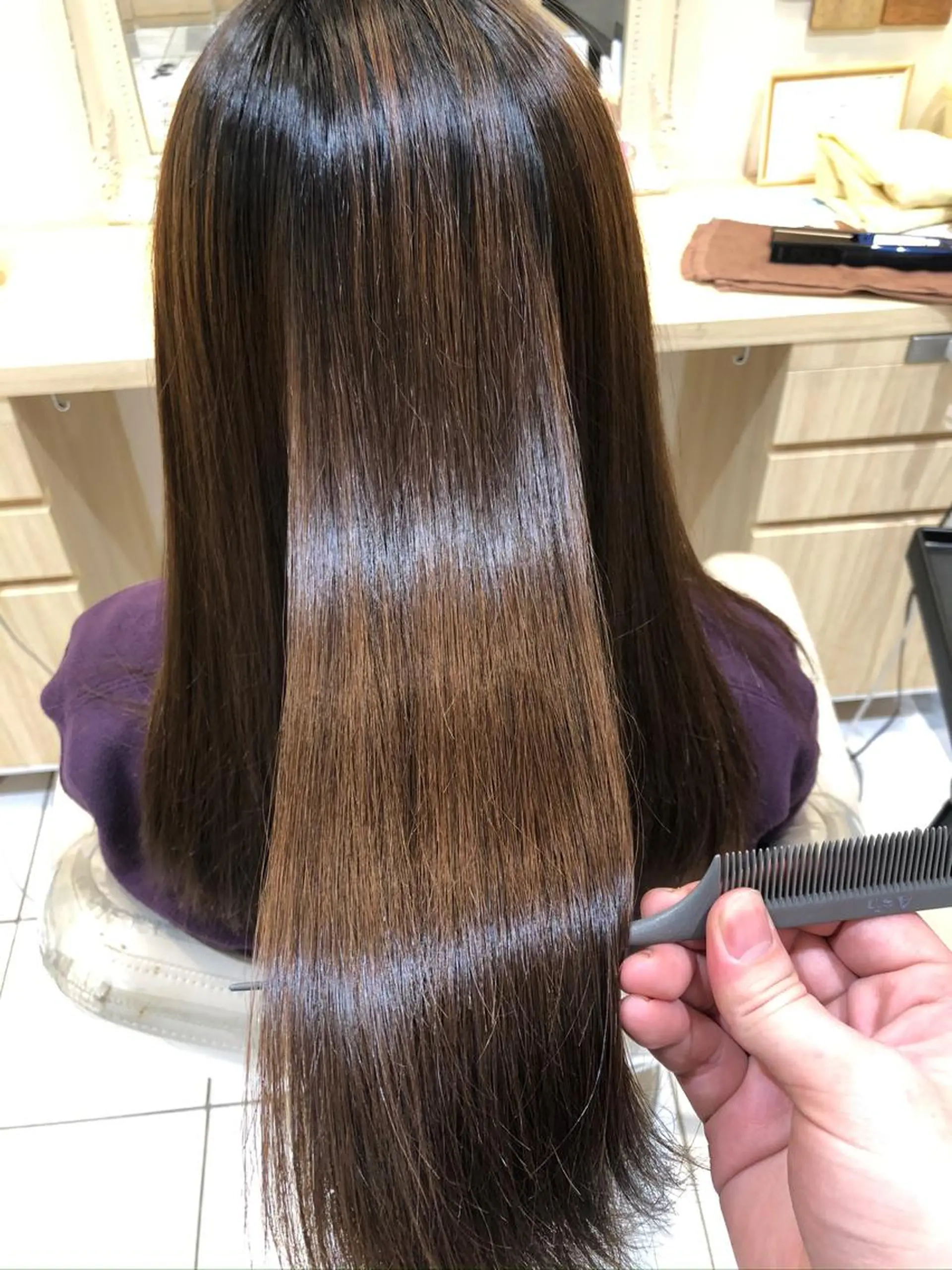 セミロング 悩み解決美容師 Futo✨のヘアスタイル