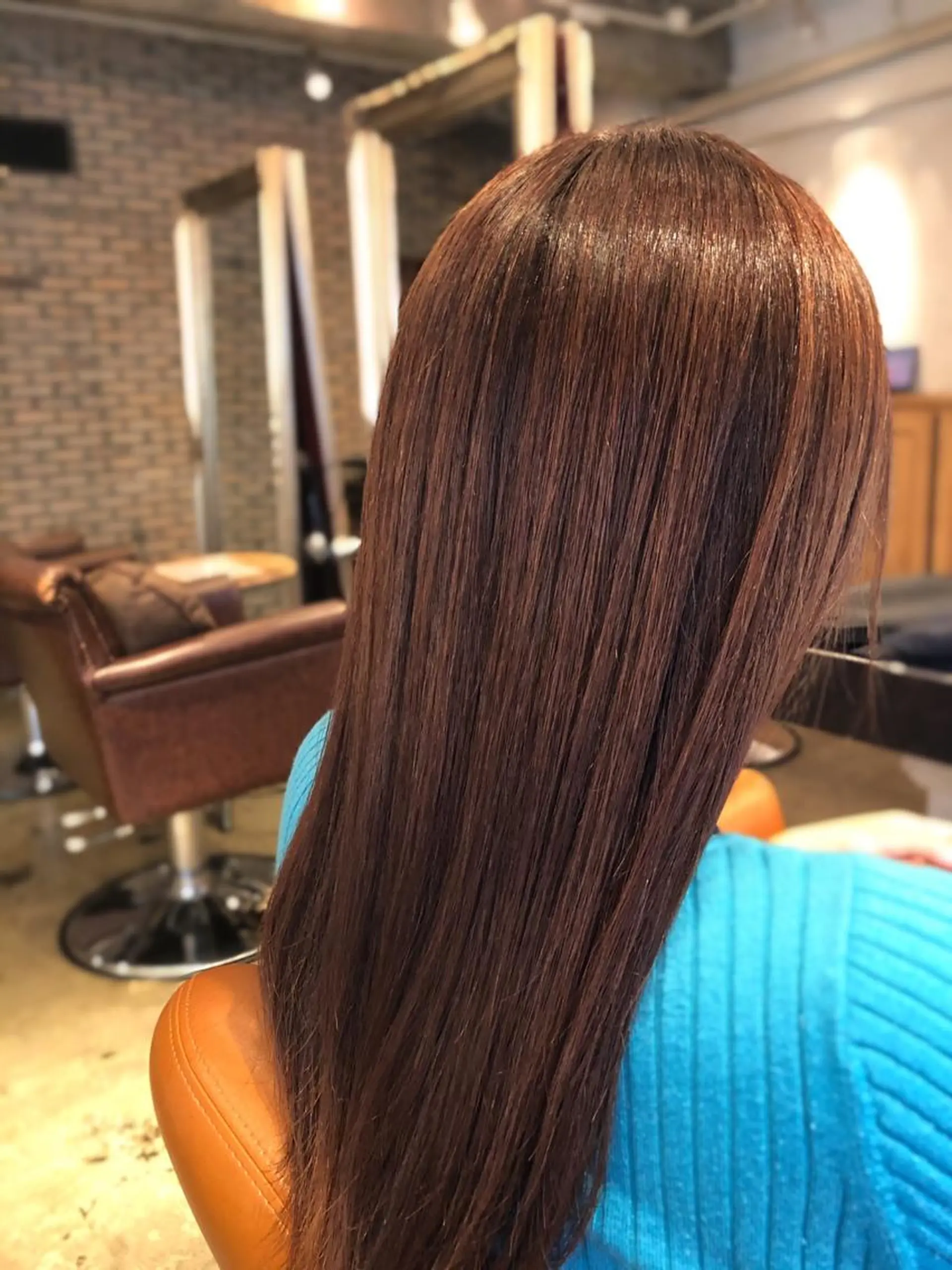 ロング 韓国風カット/ 髪質改善 黒崎のヘアスタイル