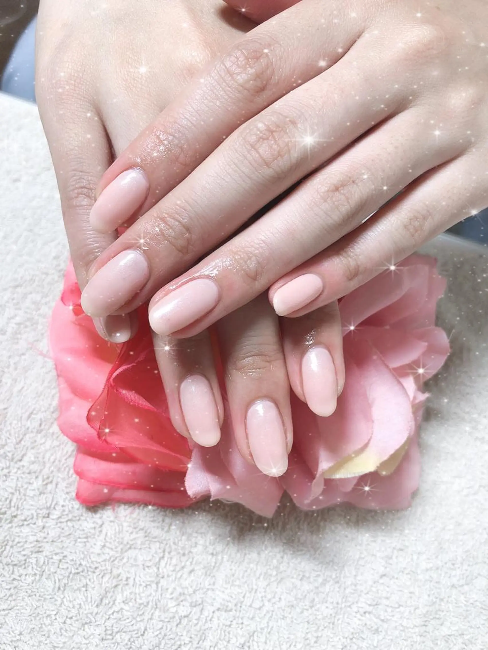 ショート ネイル ワンカラーネイル ハンドネイル 《LB》ラブリエ Nail&eyeのマツエク・マツパデザイン