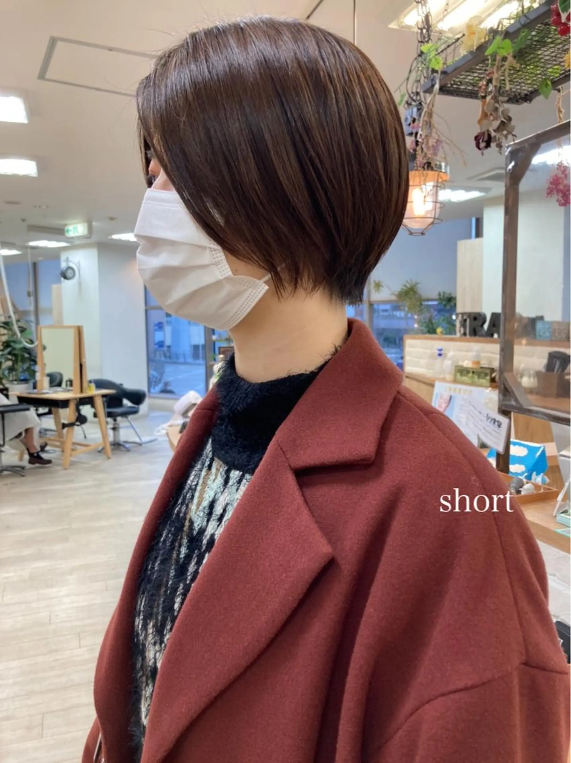 ショート 切りっぱなしボブ ショートボブ ハンサムショート ボブ ショートヘア カット トリートメント 初めてのショート お任せください✂️のヘアスタイル