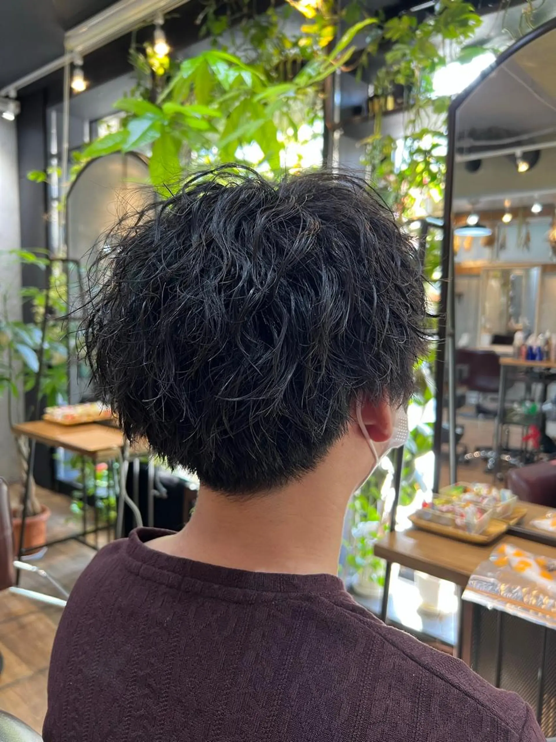 パーマ メンズ 高橋 竜也のヘアスタイル