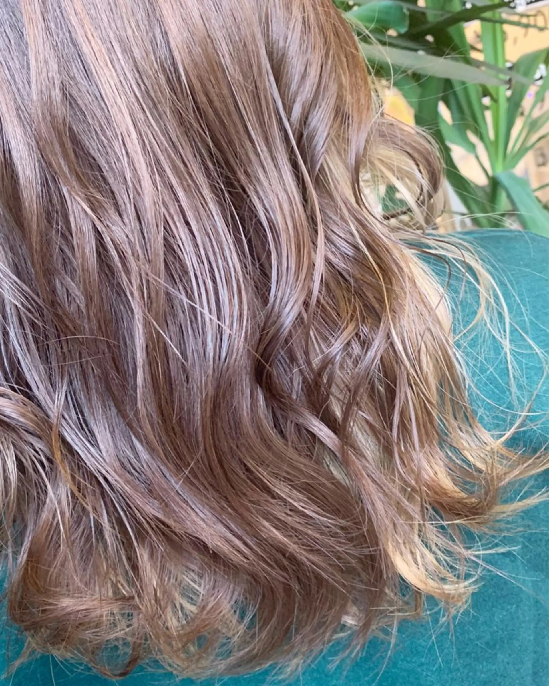 セミロング カラー ベージュカラー パープルカラー ヘアカラー トリートメント ♡ yumaのヘアスタイル