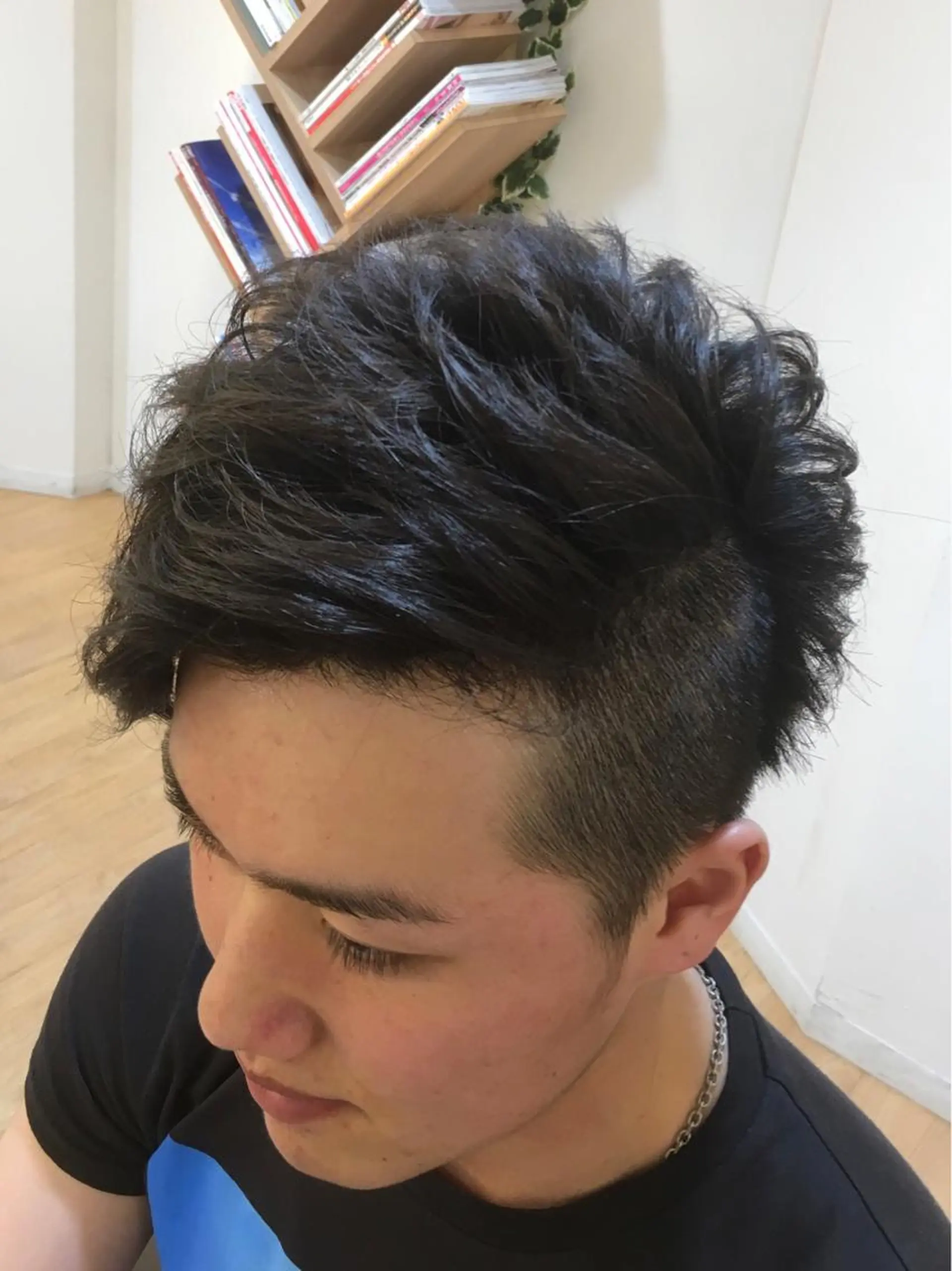 パーマ メンズ メンズカット 三村洸斗のヘアスタイル