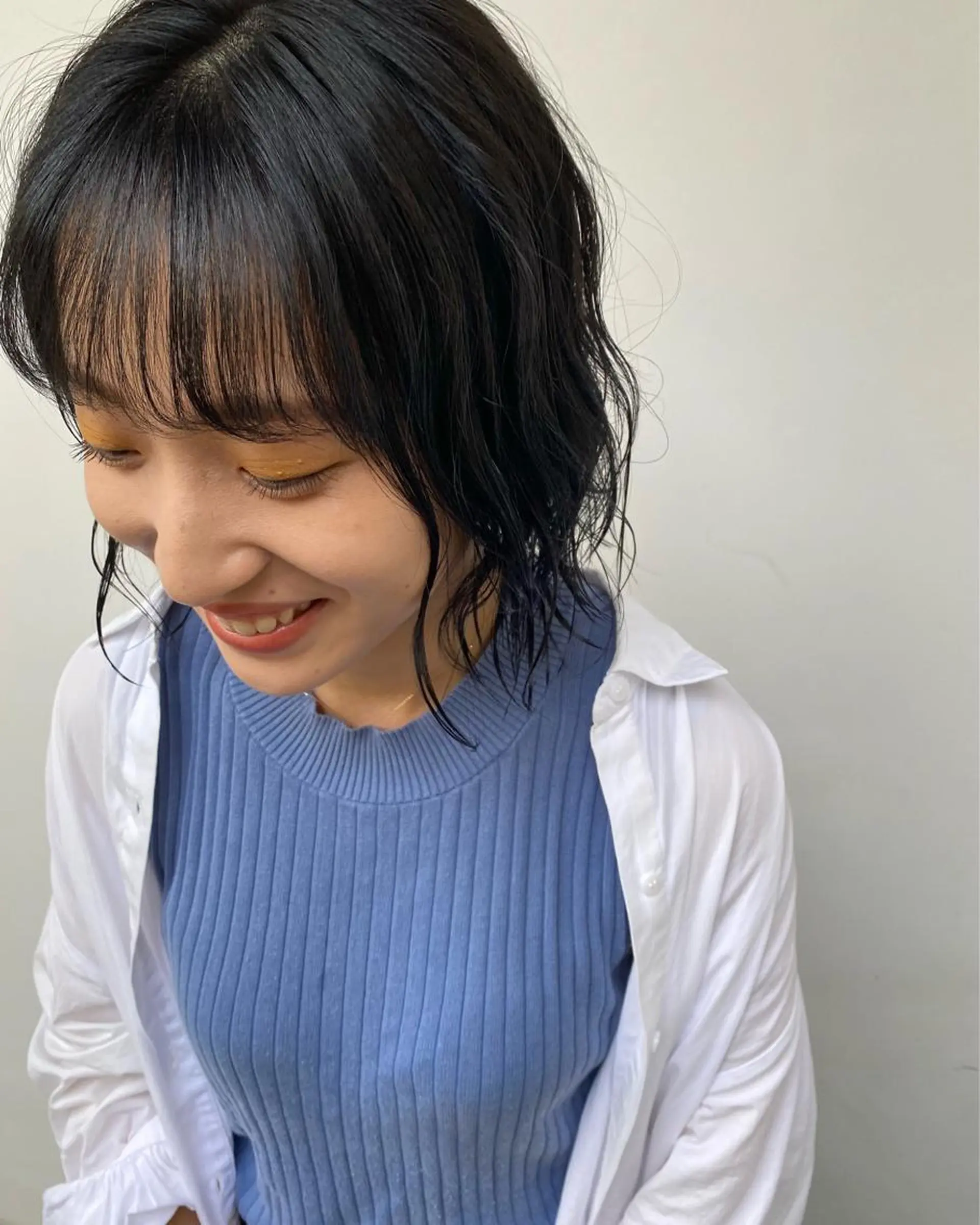 ミディアム カラー tonari 梅田、中崎町のヘアスタイル