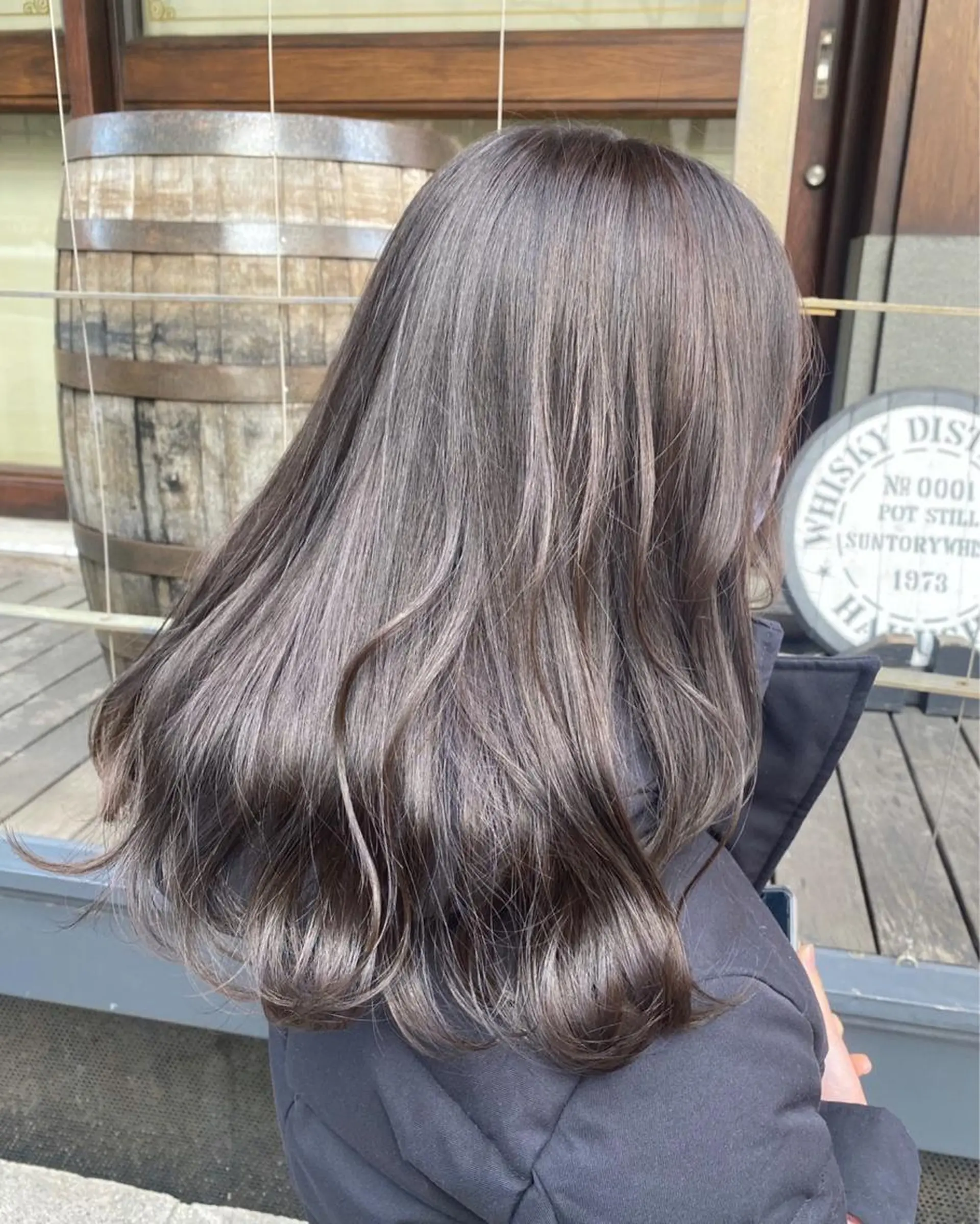 セミロング カット ヘアカラー トリートメント 【代表】 辻龍樹のヘアスタイル