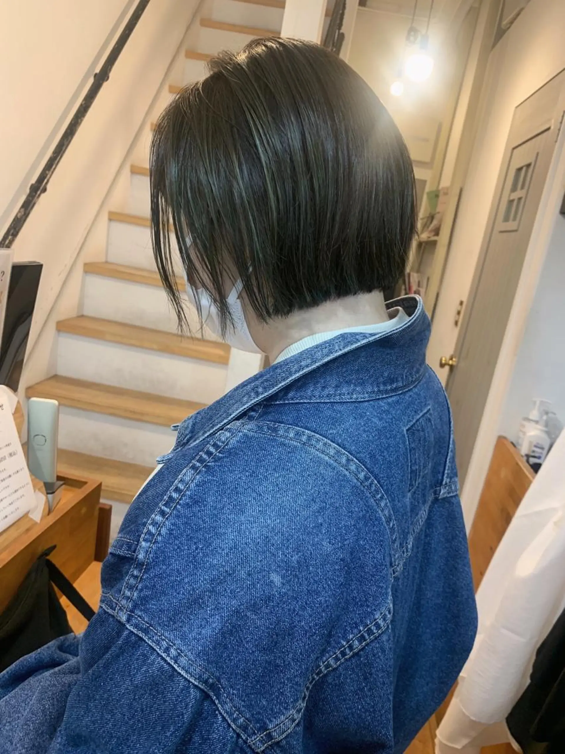 ショート カラー ヘアカラー 【pejite】 Hinanoのヘアスタイル