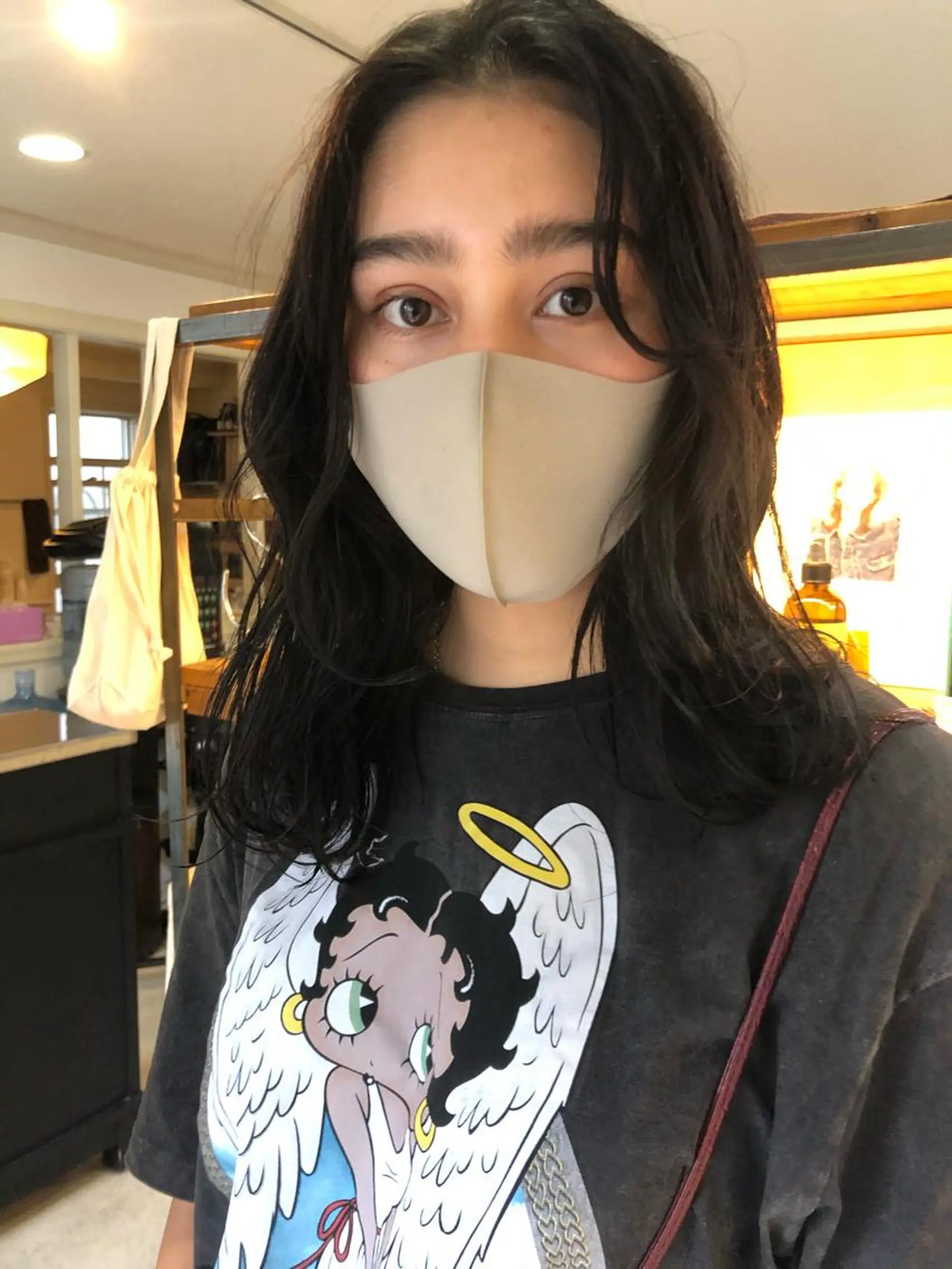 ロング カラー eri kinjoのヘアスタイル