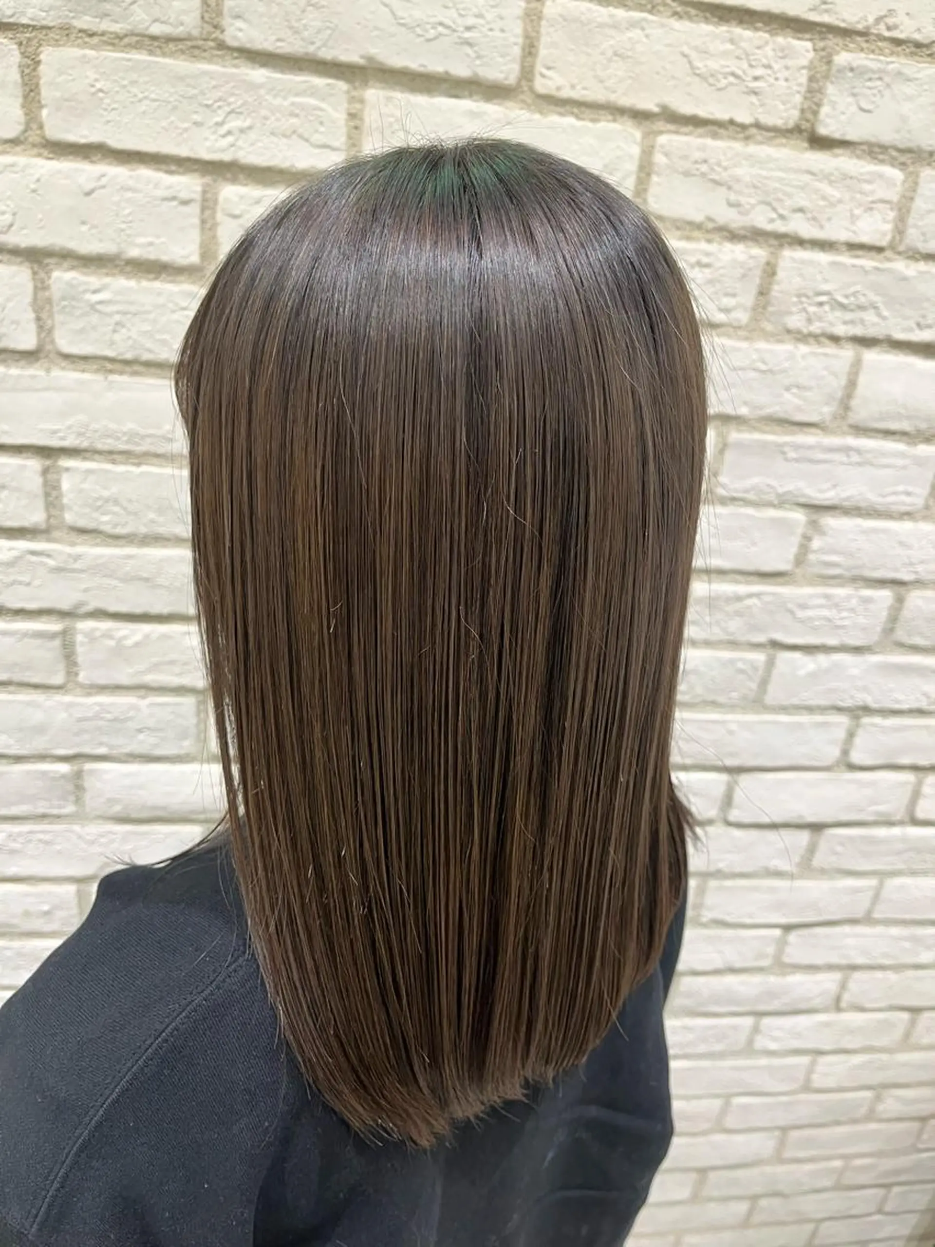 セミロング カラー 透明感カラー イルミナカラー 《艶髪質改善》 かのん☽⑅ ˖のヘアスタイル