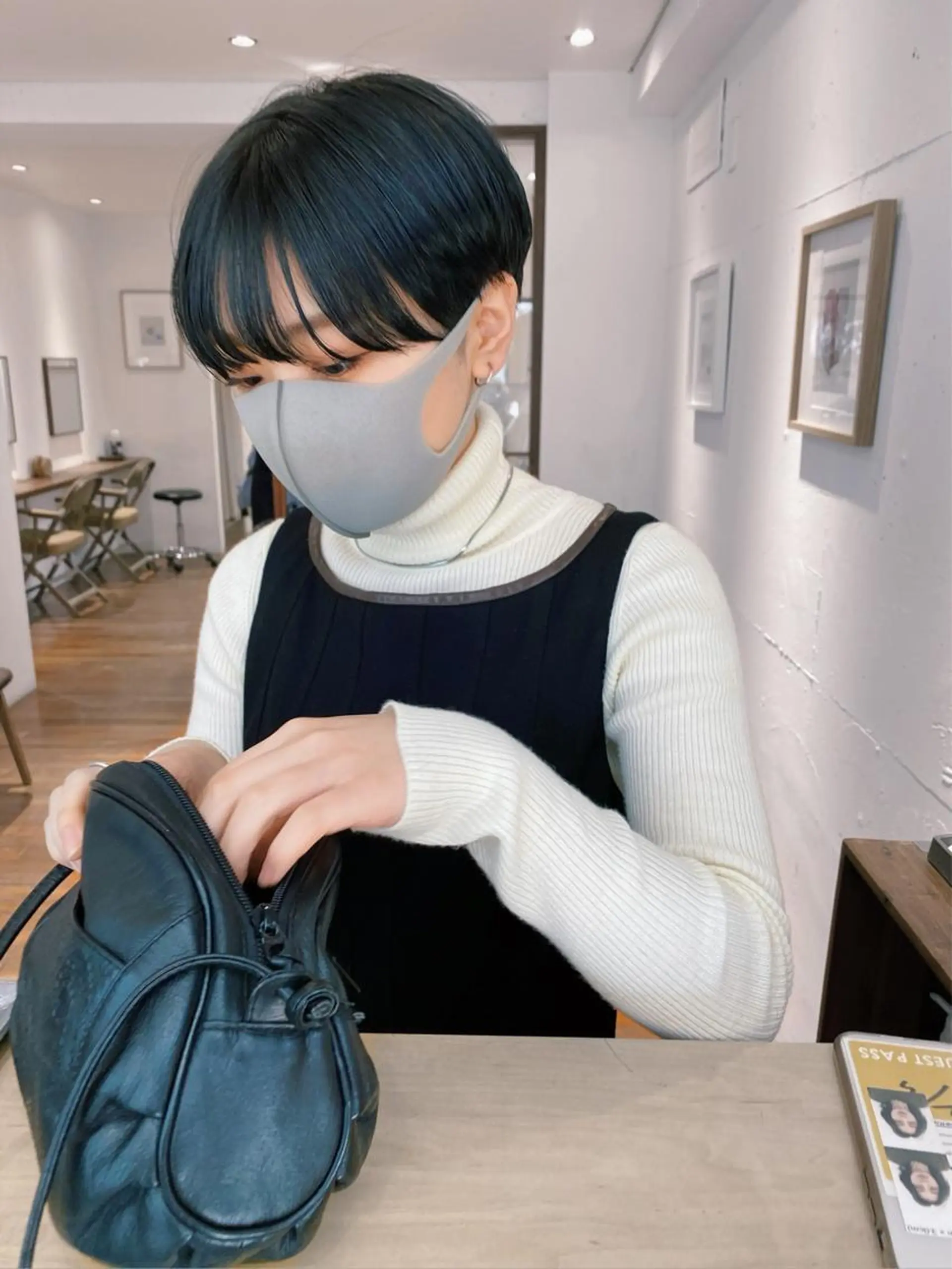 ショート カラー カット ヘアカラー トリートメント 🟩白髪ぼかし/ボブ /ショートヘア/大司のヘアスタイル