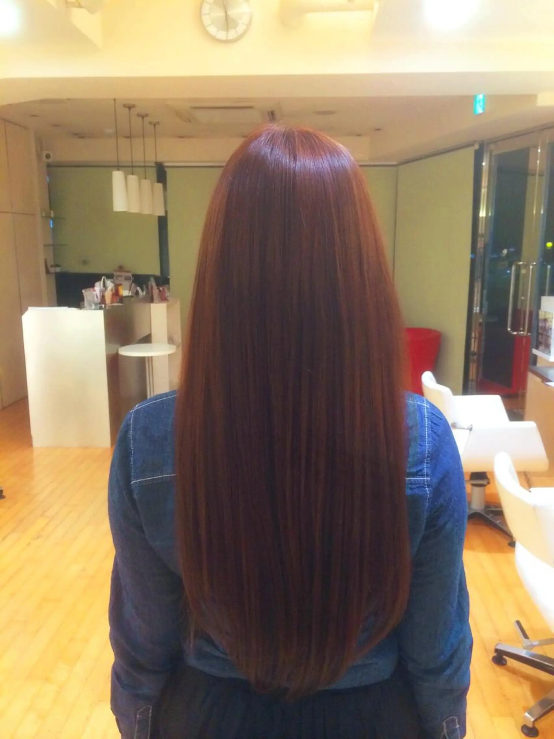 ロング カラー タジマ ヤスヒサのヘアスタイル