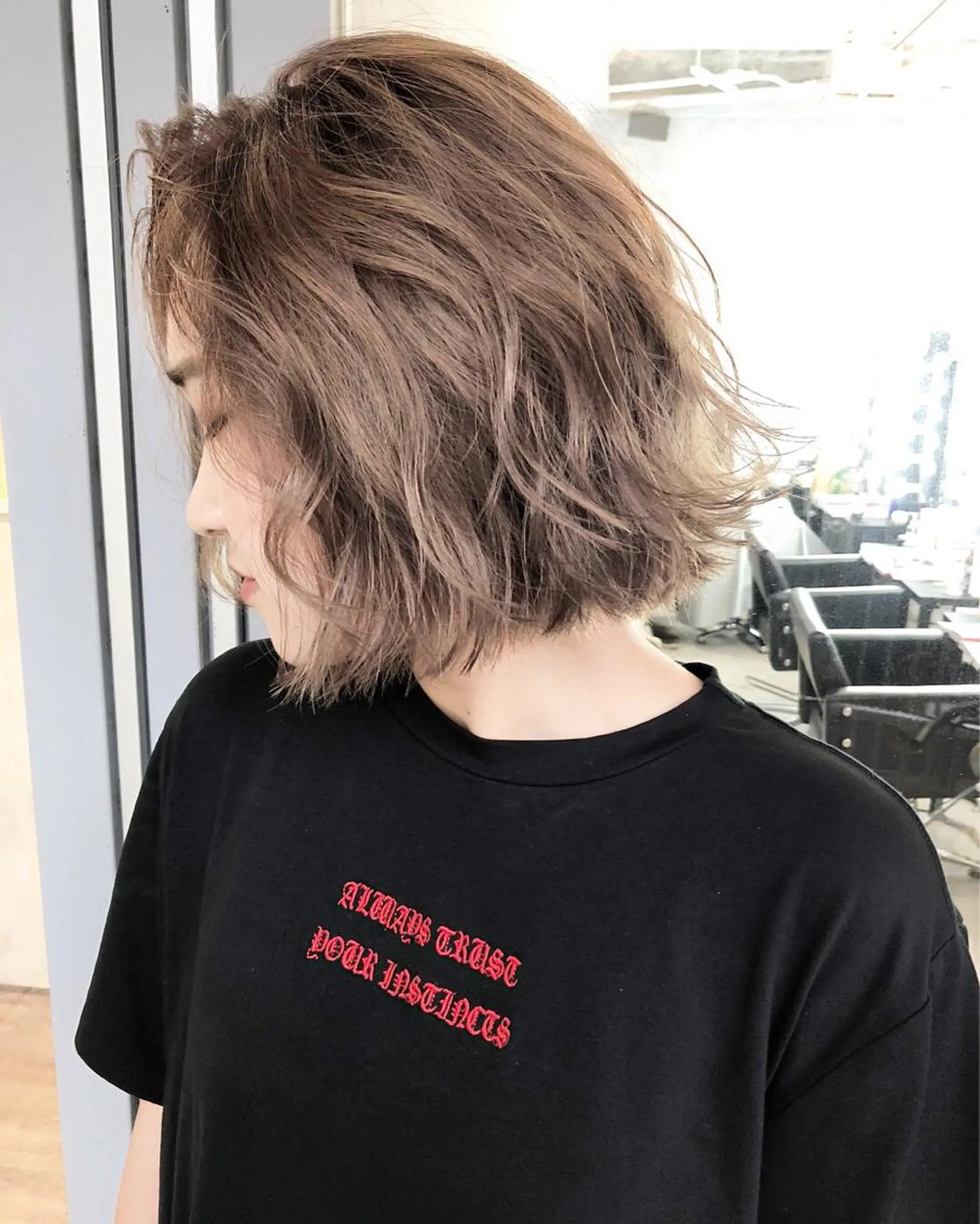 カラー レイヤーカット BLend 渋谷のヘアスタイル