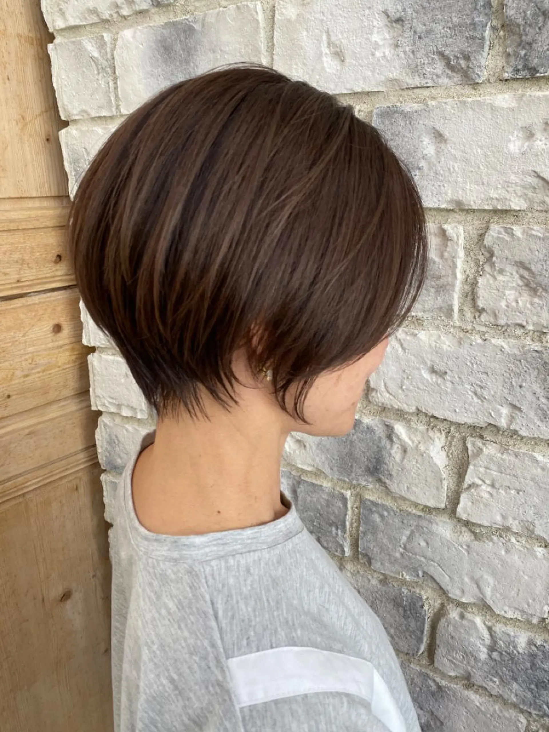 ショート ショートヘア くせ毛×ショート 上岡勇祐のヘアスタイル