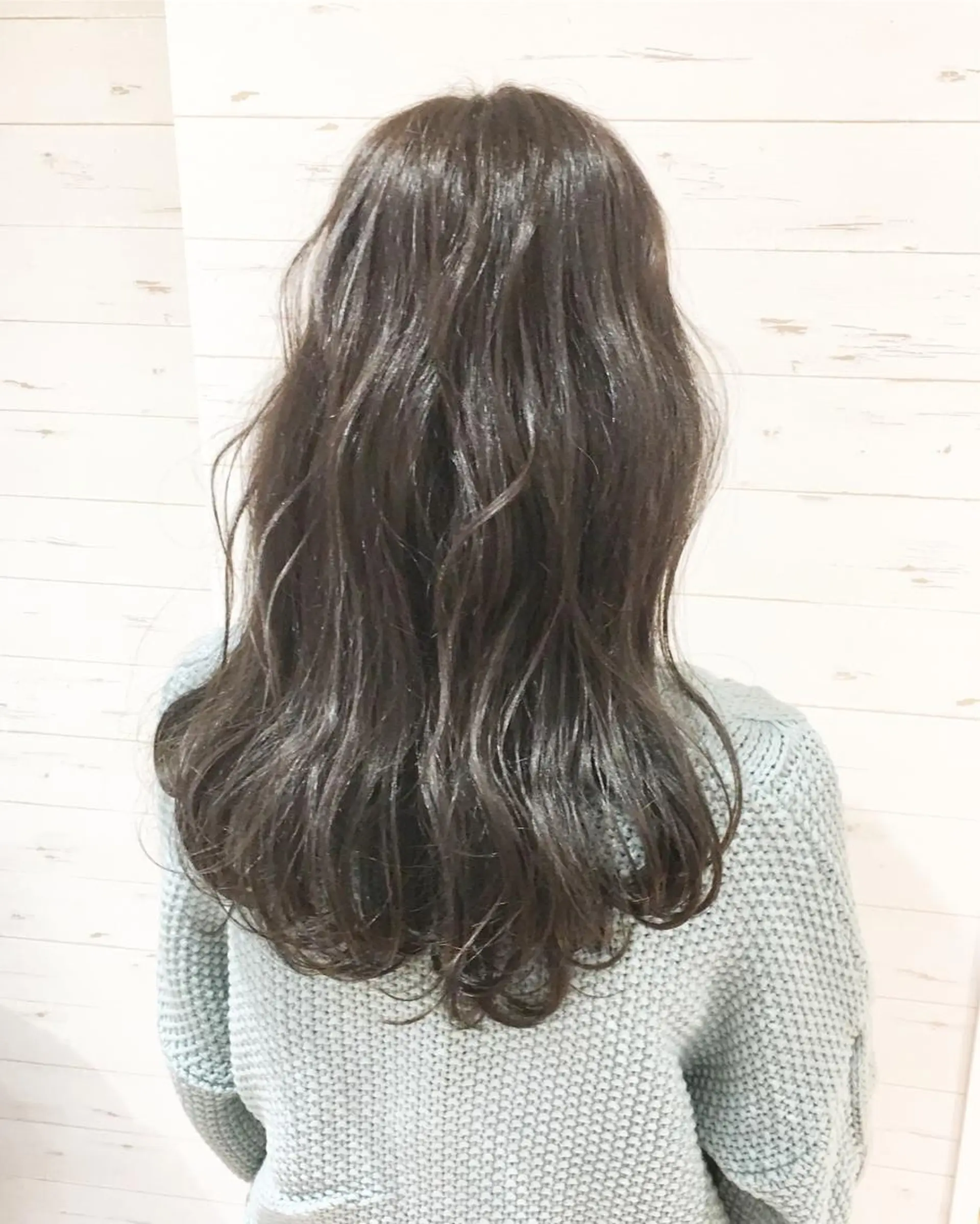 セミロング カラー ヘアアレンジ ブルーカラー ブルージュ 透明感カラー グラデーションカラー グレージュ ✨艶髪✨透明感✨ 山内大樹のヘアスタイル
